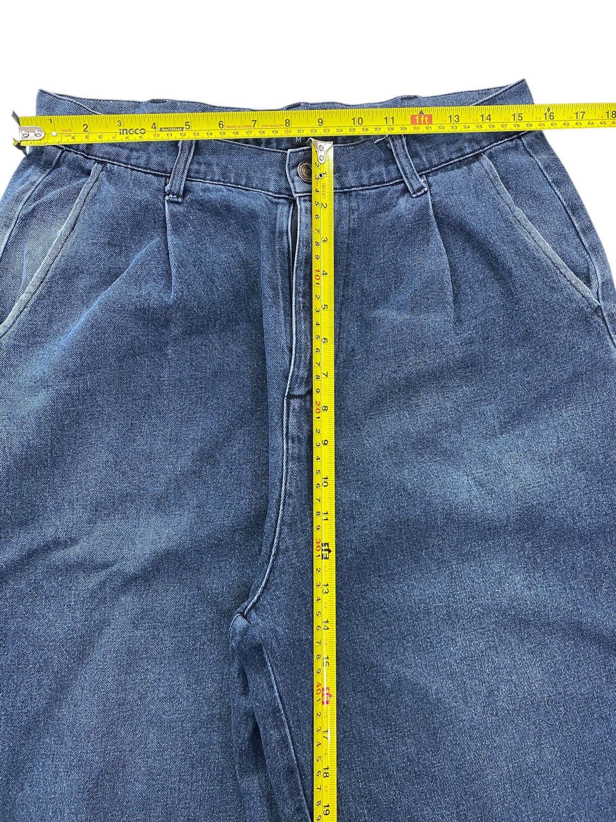 Japanese Brand Japanese Brand Blue Wash Baggy Jeans Style Size US 31 - 6 Thumbnail