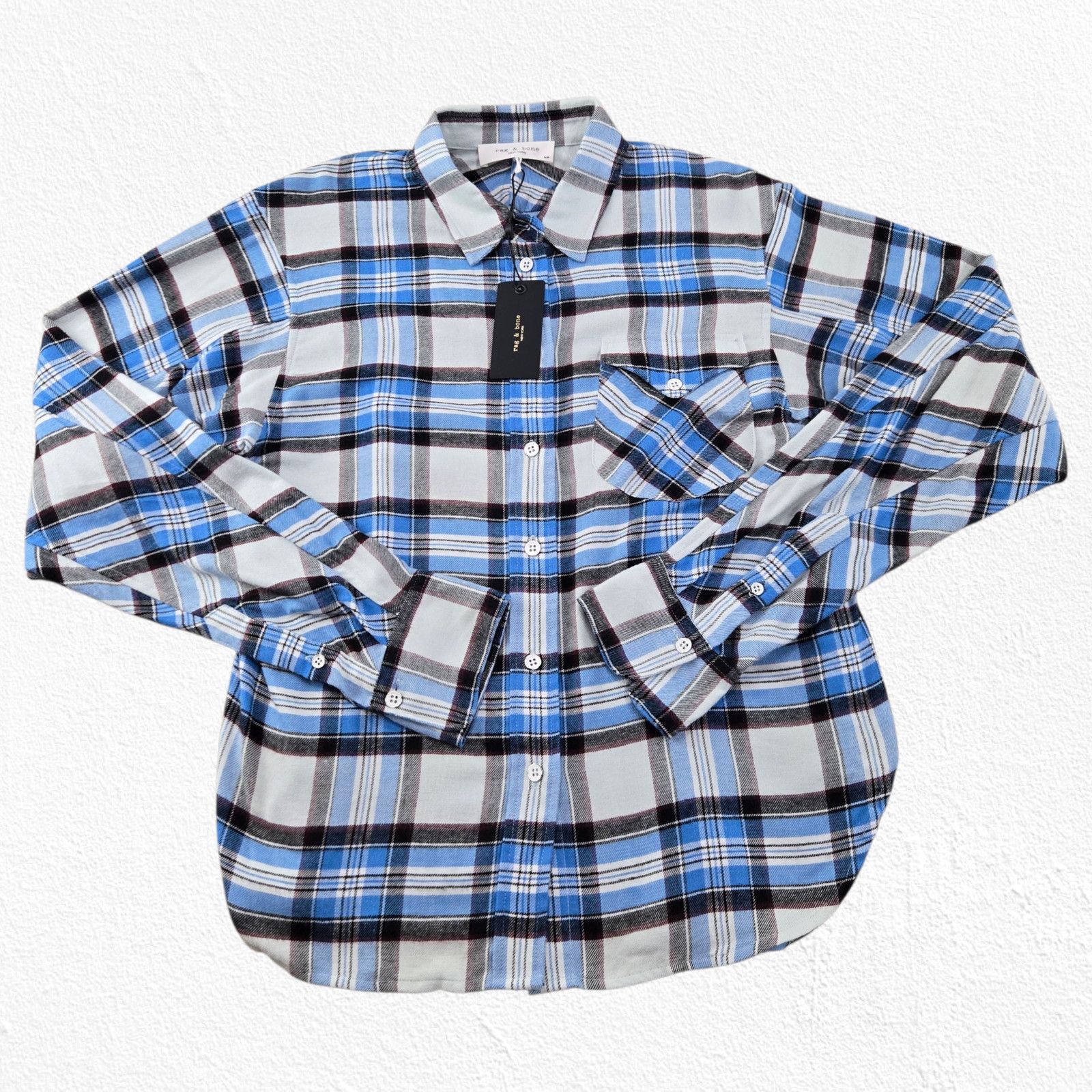 Rag & Bone Rag & Bone Jonah Plaid Button Down Shirt Size Small $250 NWT Size S / US 4 / IT 40 - 2 Thumbnail