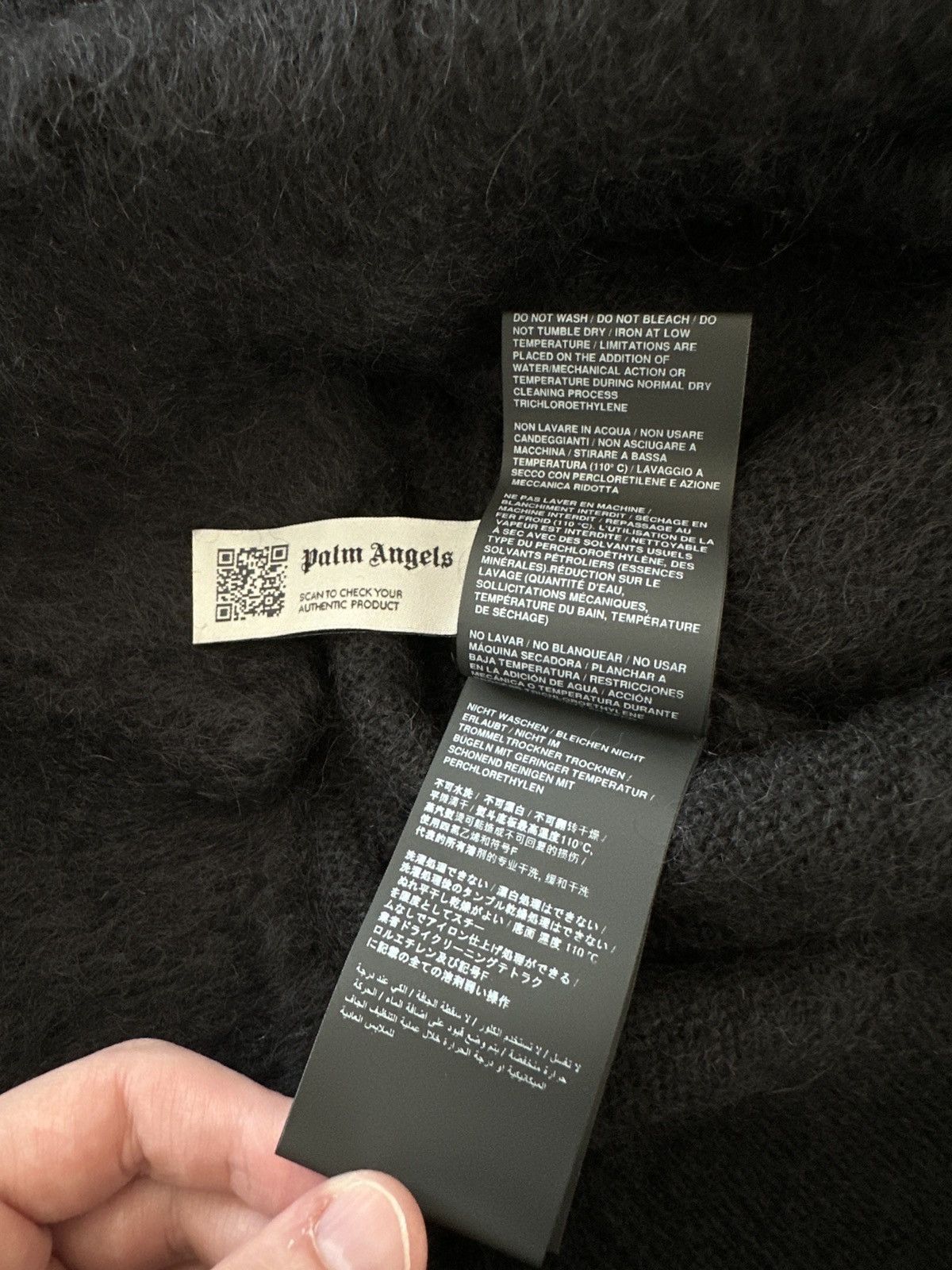 Palm Angels Palm Angels Intarsia Mohair Size US L / EU 52-54 / 3 - 9 Thumbnail