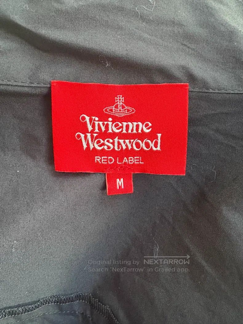 Vivienne Westwood Vivienne Westwood Vintage Black Large Bow Shirt Size M / US 6-8 / IT 42-44 - 8 Thumbnail