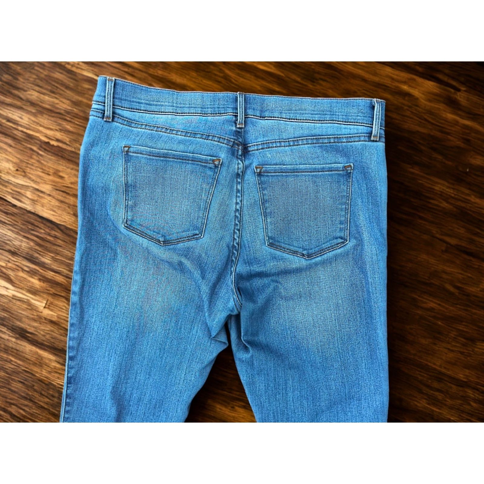 Mott & Bow Mott & Bow Jane Mid-Rise Skinny Jeans Women’s 32x28 Light Blue Denim Stretch Jeans City 5-Pocket Size 24" / US 00 / IT 34 - 5 Thumbnail