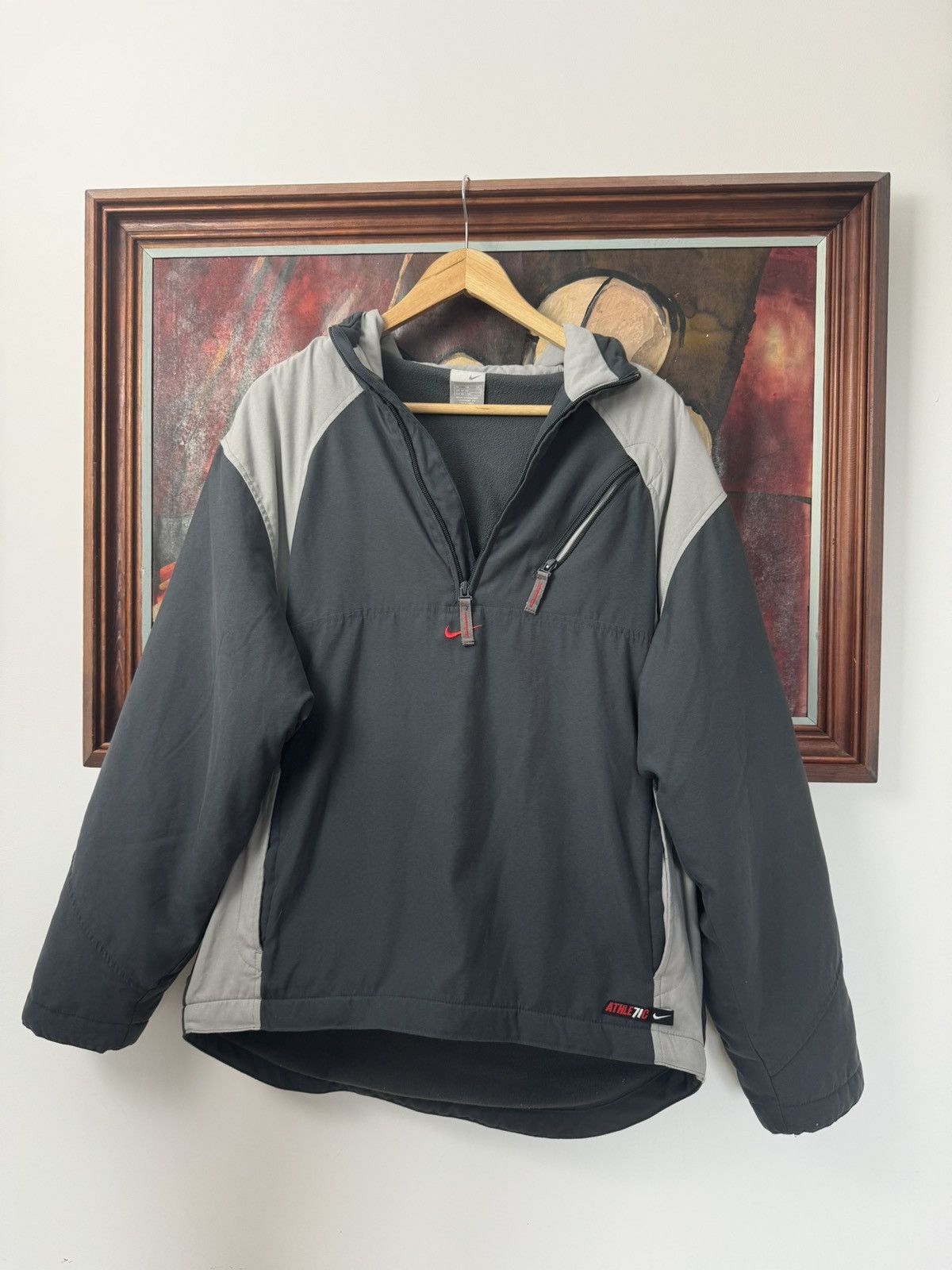 Nike Vintage Y2k Nike Center Swoosh Anorak Jacket Rare Swoosh Size US M / EU 48-50 / 2 - 4 Thumbnail