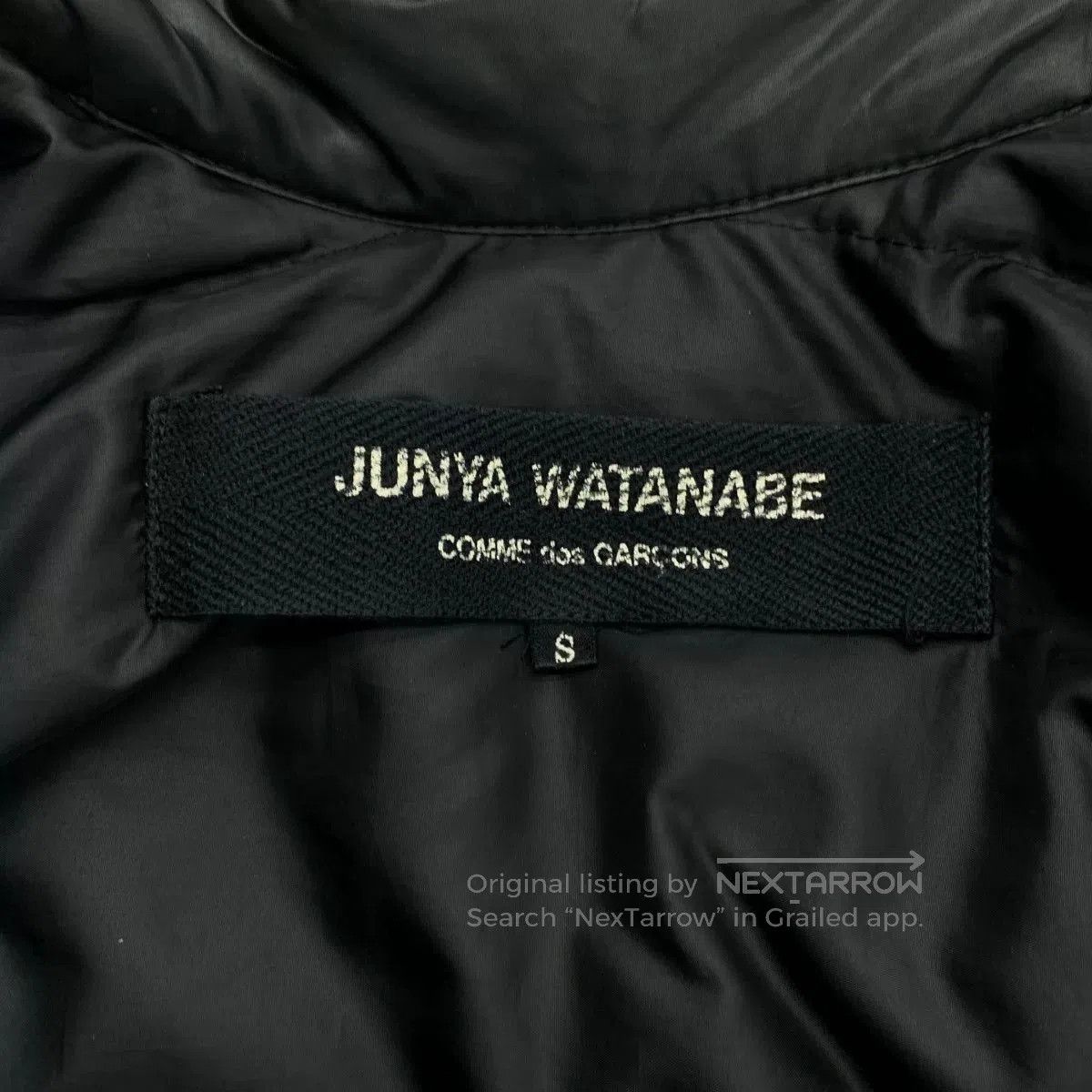 Junya Watanabe black cropped down jacket by Junya Watanabe. Size US S / EU 44-46 / 1 - 8 Thumbnail