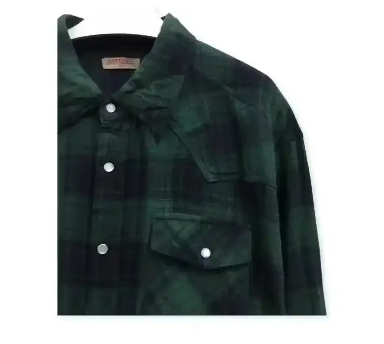 Flannel Refined Plaid Tartan Flannel Shirt Size US XXL / EU 58 / 5 - 3 Thumbnail