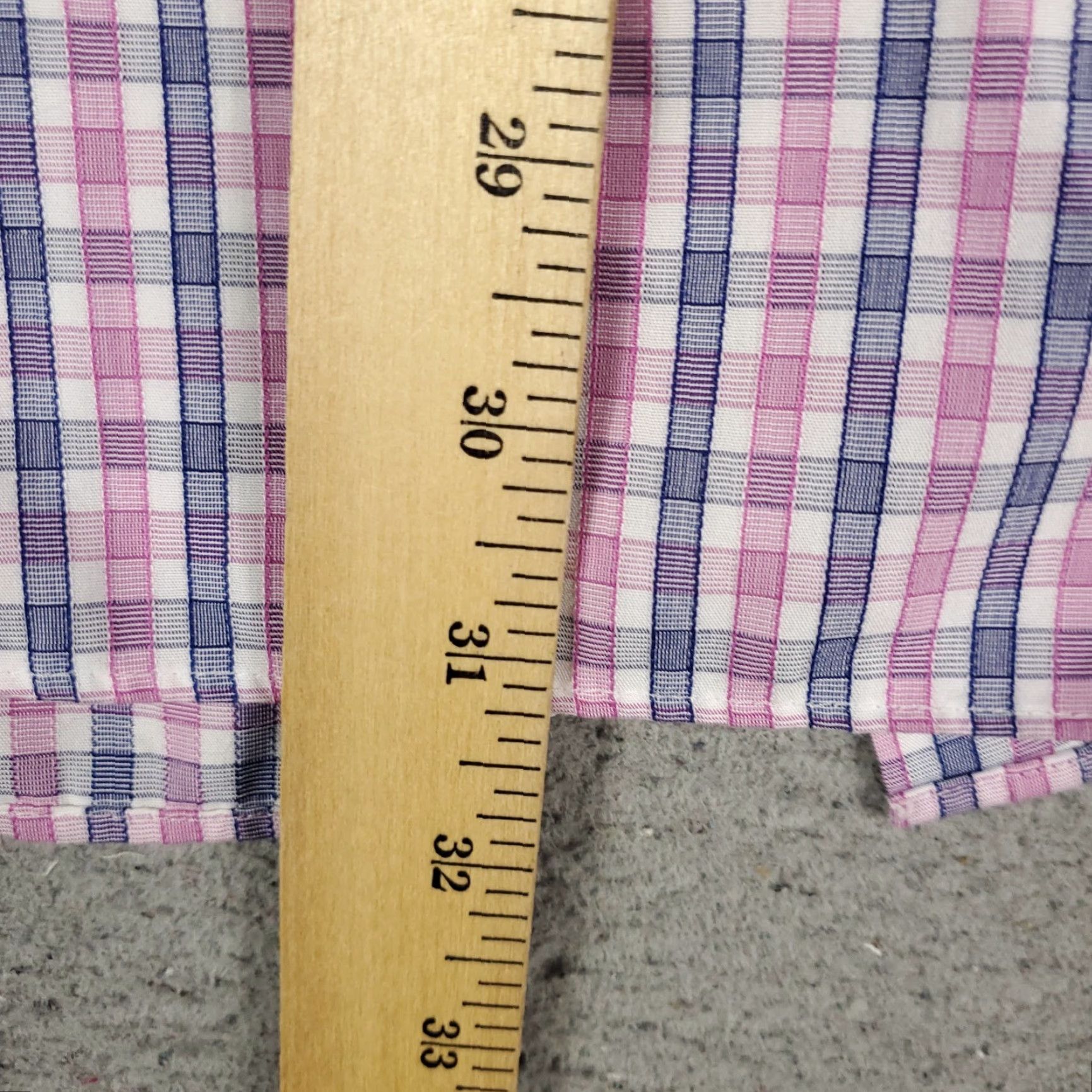 UNTUCKit UNTUCKit Shirt Mens 3XL Pink Plaid Button-Up Long Sleeve Casual Business Formal Workwear Size US XXL / EU 58 / 5 - 5 Thumbnail