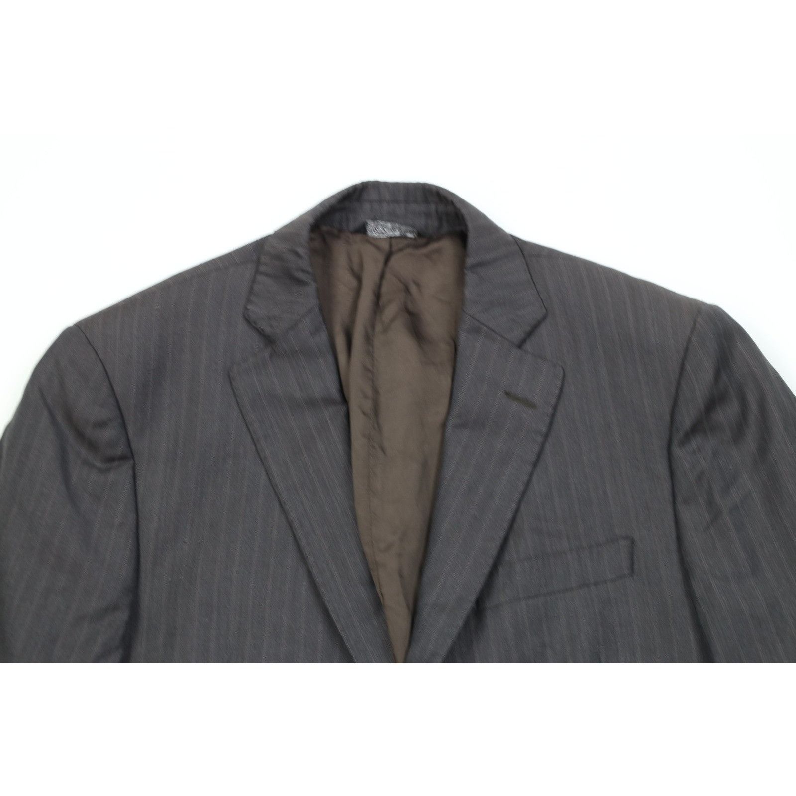 Ermenegildo Zegna Ermenegildo Zegna Traveller Wool Silk Striped 2 Piece Suit Size 40R - 3 Thumbnail