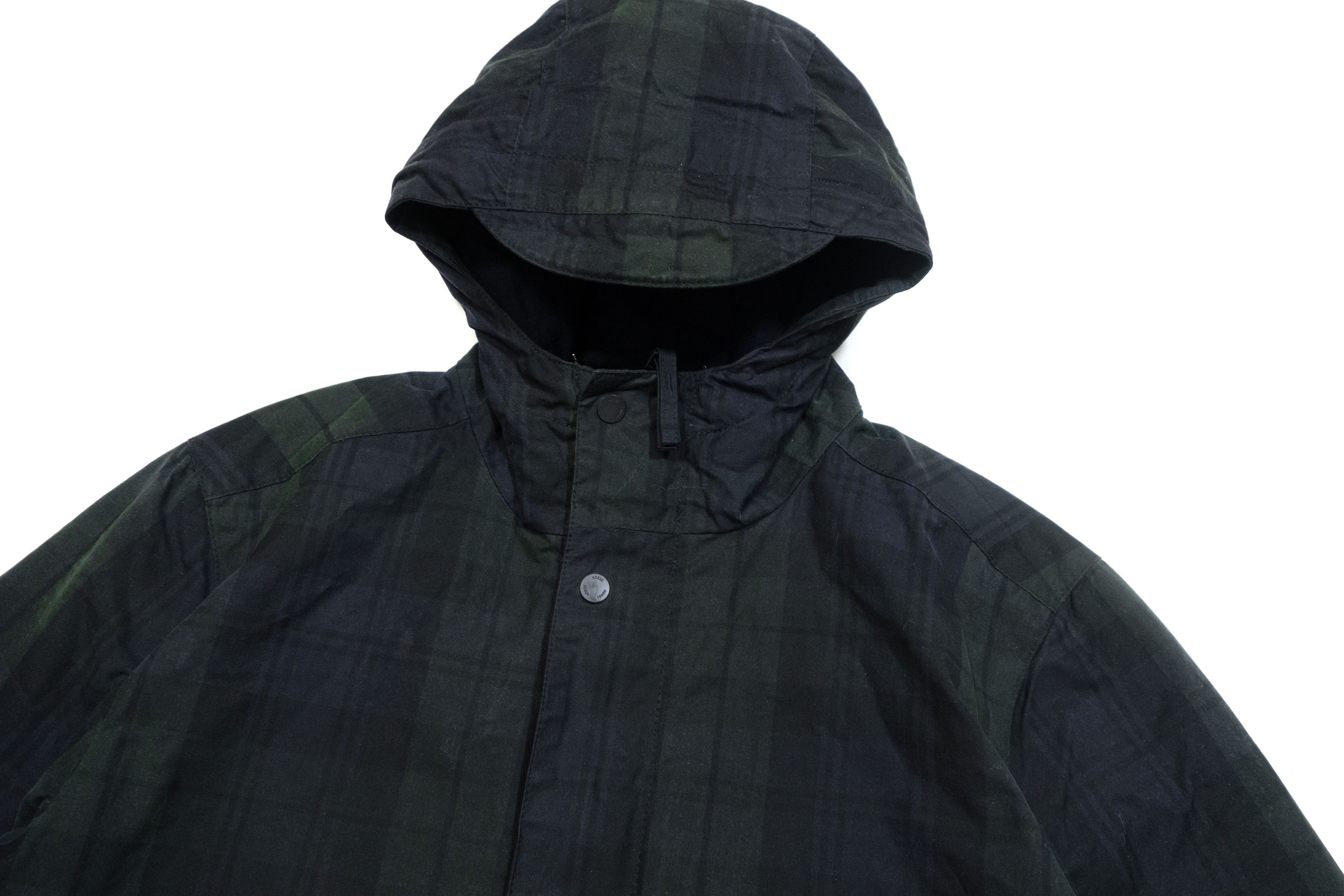 Norse Projects Nunk Waxed Plaid Cotton Jacket Size US M / EU 48-50 / 2 - 3 Thumbnail