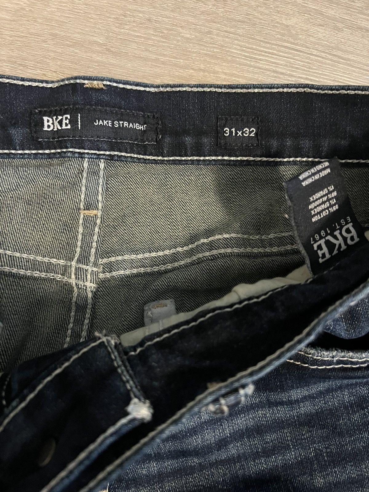 BKE BKE Straight Fit 31/32 Size US 31 - 3 Thumbnail