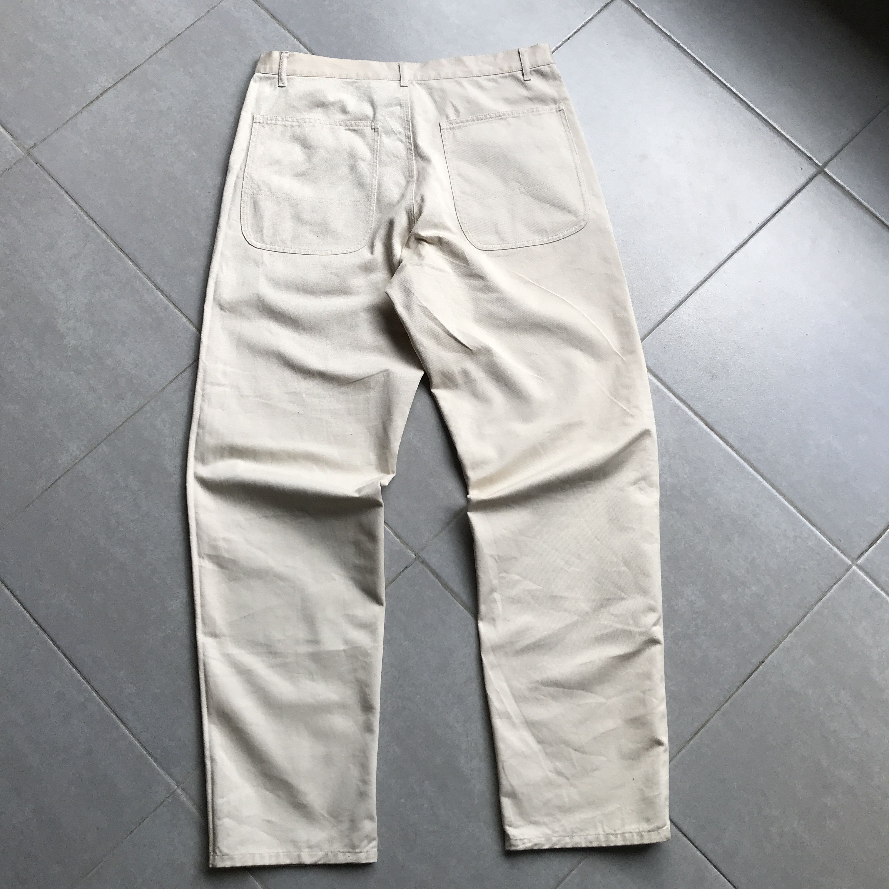 Comme des Garcons SHIRT Comme des Garcons Shirt Beige Trouser Size US 34 / EU 50 - 16 Thumbnail