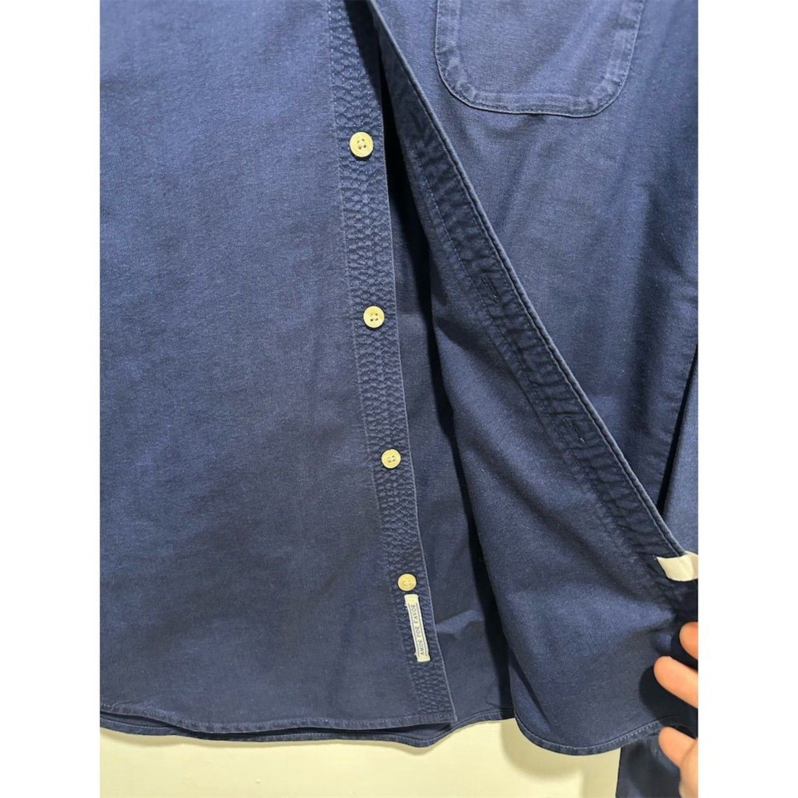 Scotch & Soda Scotch & Soda Men's Blue Long Sleeve Button-Up S Size US S / EU 44-46 / 1 - 4 Thumbnail