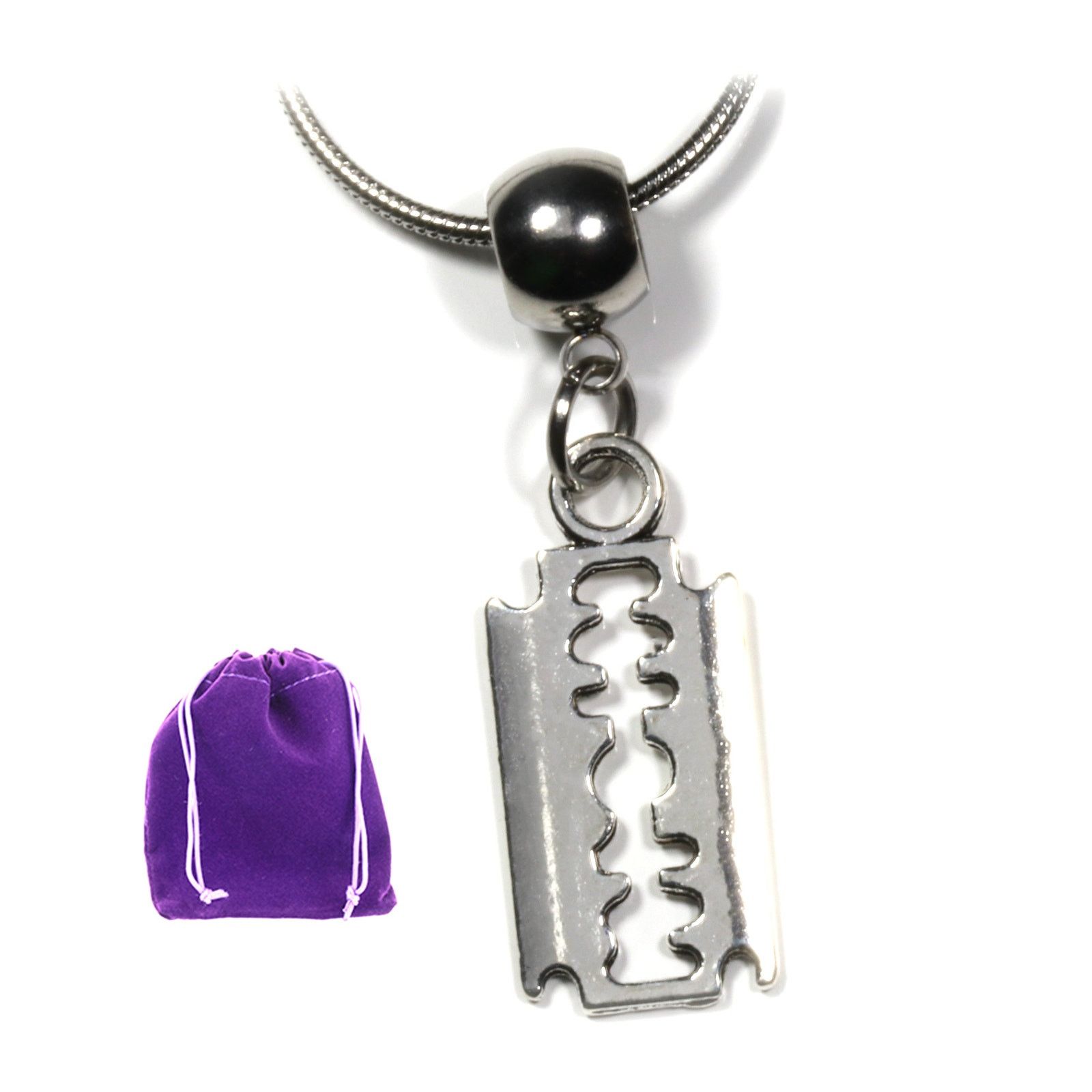 & Other Stories Razor Blade Necklace - Punk Rock or an Emo Necklace Size ONE SIZE - 1 Thumbnail