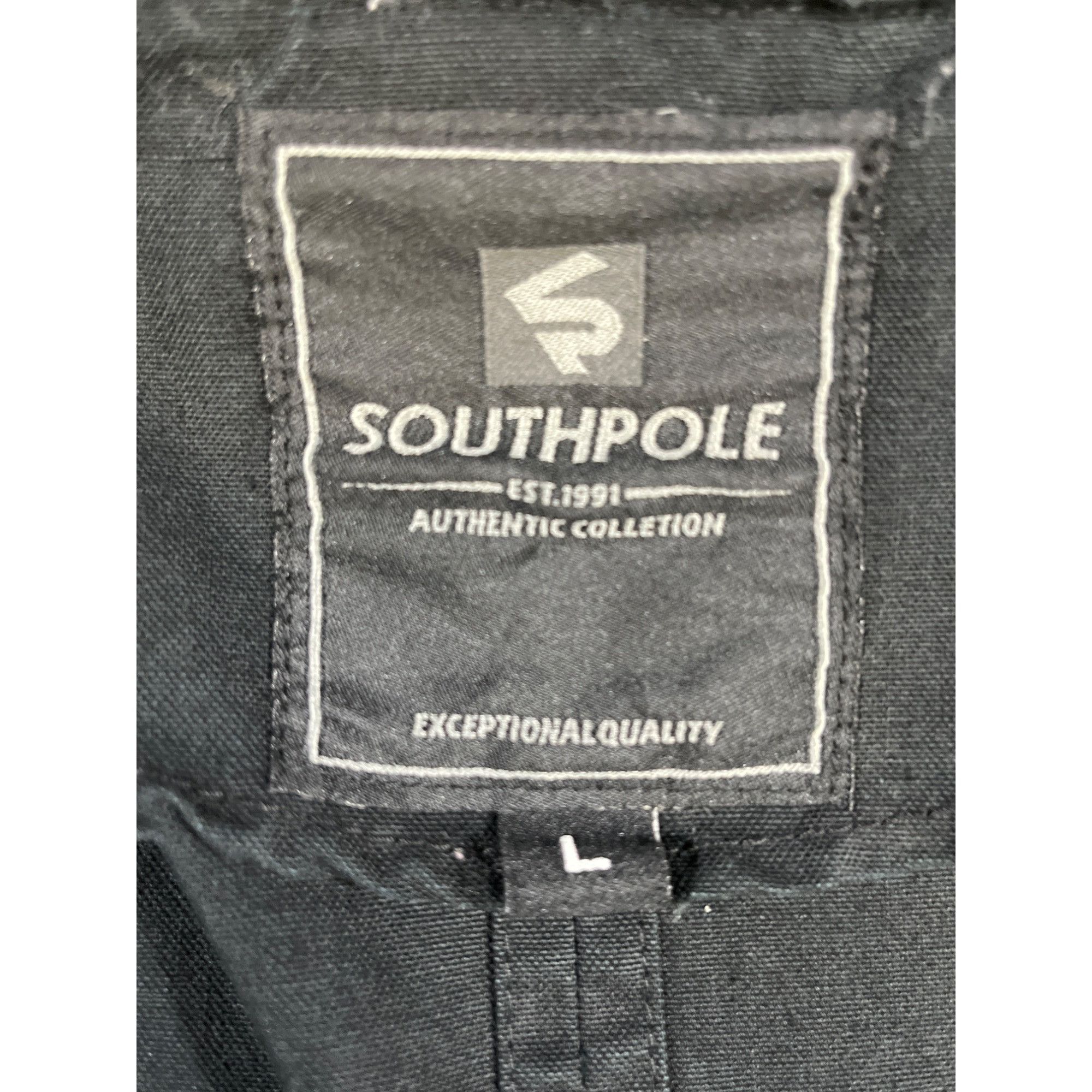 Southpole Southpole Authentic Collection Womens Black Long Coat Size L Size L / US 10 / IT 46 - 5 Thumbnail