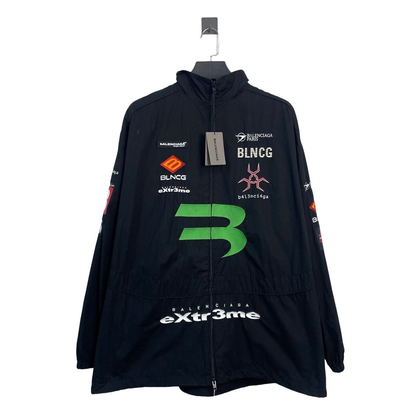 Balenciaga Balenciaga Gamer Logo Jacket Size 38 Size XS / US 0-2 / IT 36-38 - 1 Thumbnail