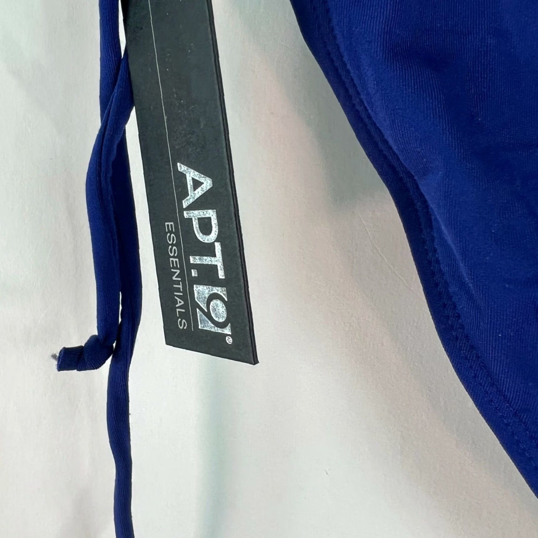 Apt. 9 VINTAGE Apt. 9 Women's Bikini Bottom Beach Swimwear Size 10 Blue Hipster Size 32" / US 10 / IT 46 - 4 Thumbnail