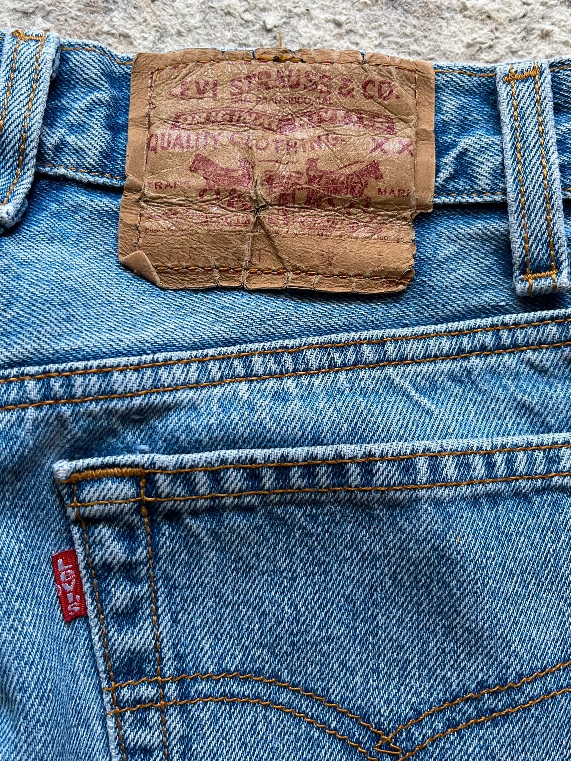Levi's Levi’s Made in USA Denim Jeans Hight Waist Vintage 1990’s Size 28" / US 6 / IT 42 - 5 Thumbnail
