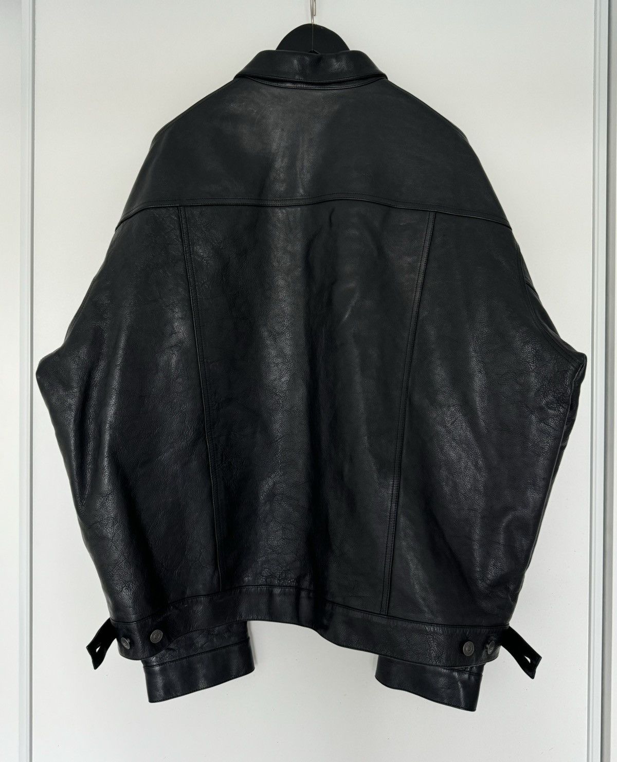 Balenciaga Balenciaga Denim Style Leather Jacket Size US XS / EU 42 / 0 - 2 Thumbnail