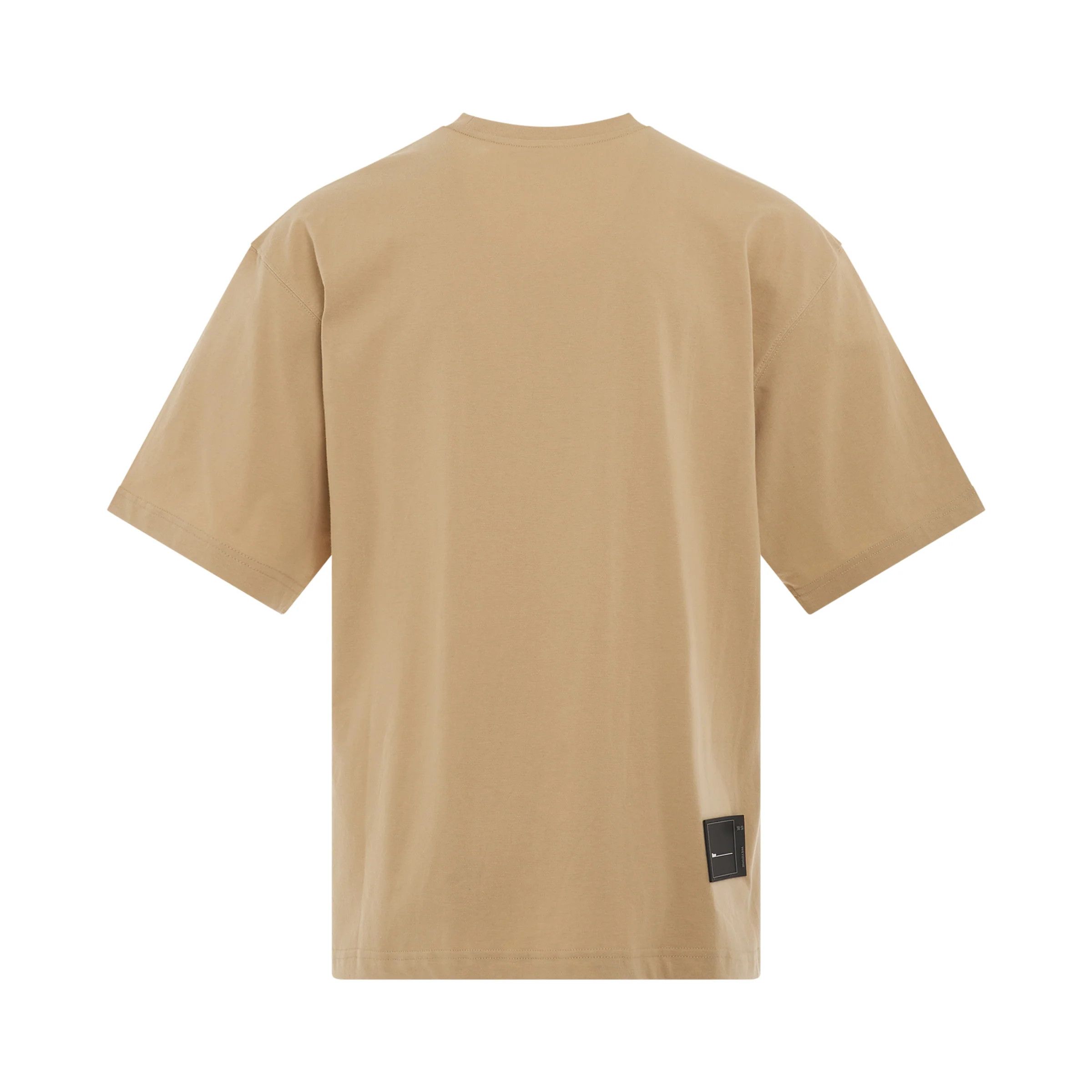 WE11DONE o1mris0824 T-Shirt in Beige Size US XS / EU 42 / 0 - 4 Thumbnail