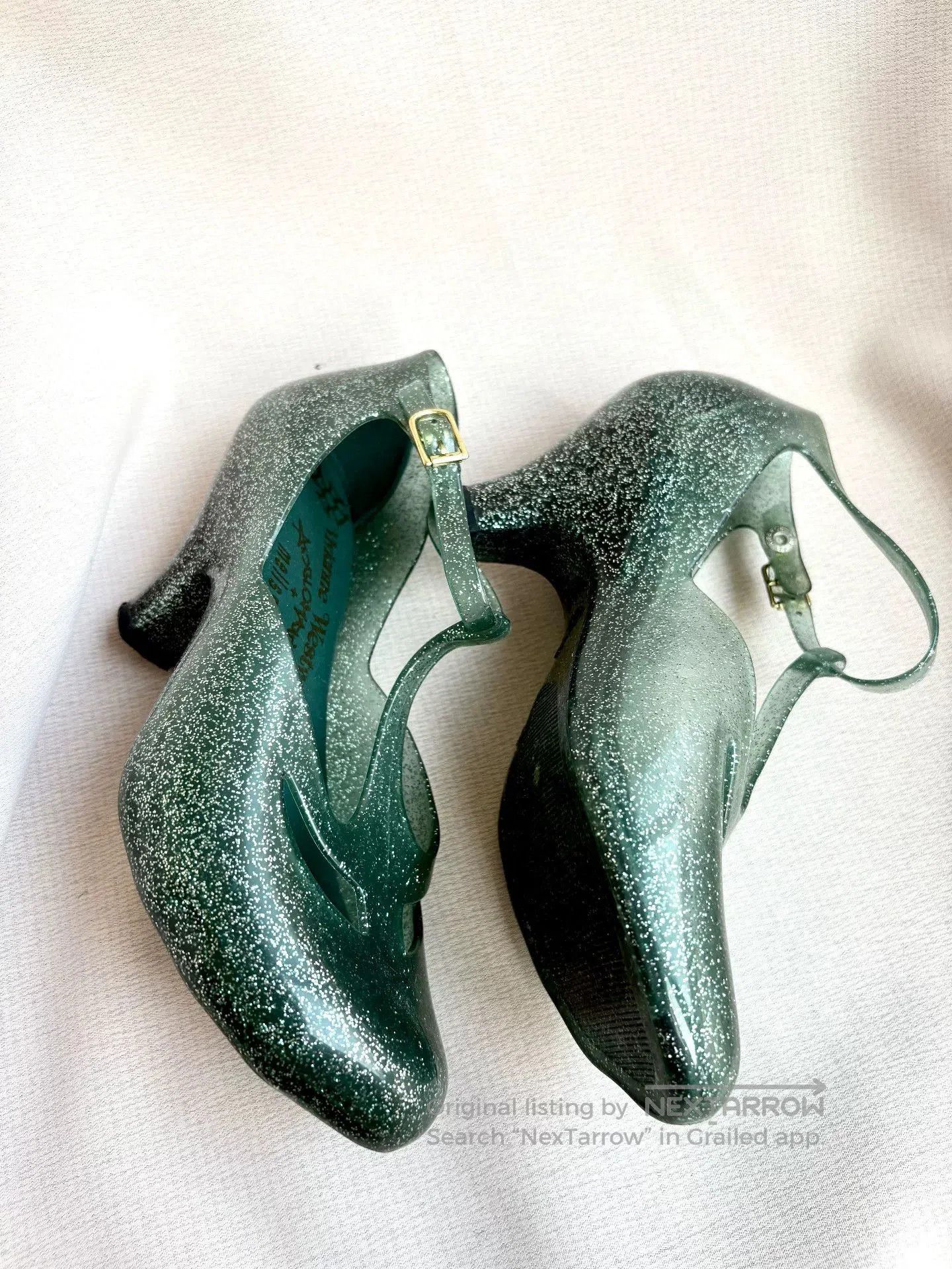 Vivienne Westwood Vivienne Westwood x Melissa Gray Glitter Cat Shoes. Size US 6 / IT 36 - 5 Thumbnail
