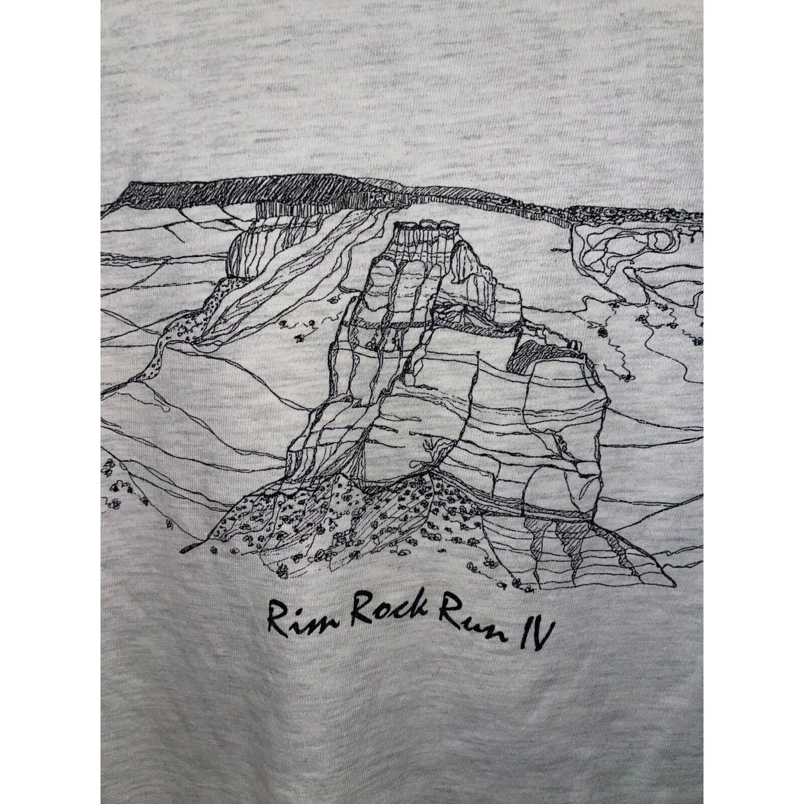 Hanes Vintage Rim Rock Run Shirt Mesa State Daily Sentinel Tee M Size US M / EU 48-50 / 2 - 7 Thumbnail