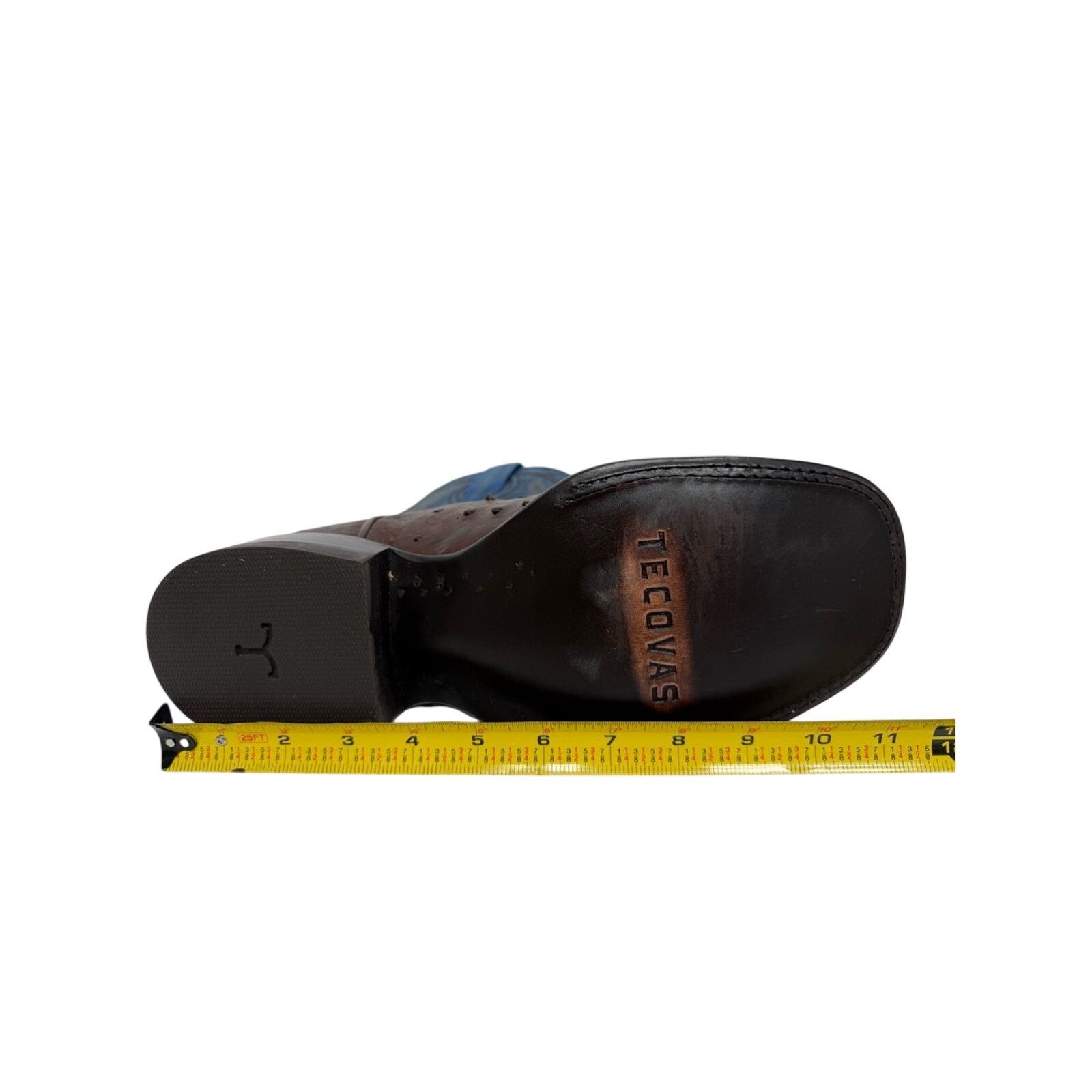 Tecovas NEW TECOVAS THE EMMITT II HAZELNUT QUILL OSTRICH BOOTS READ Size US 9 / EU 42 - 13 Thumbnail