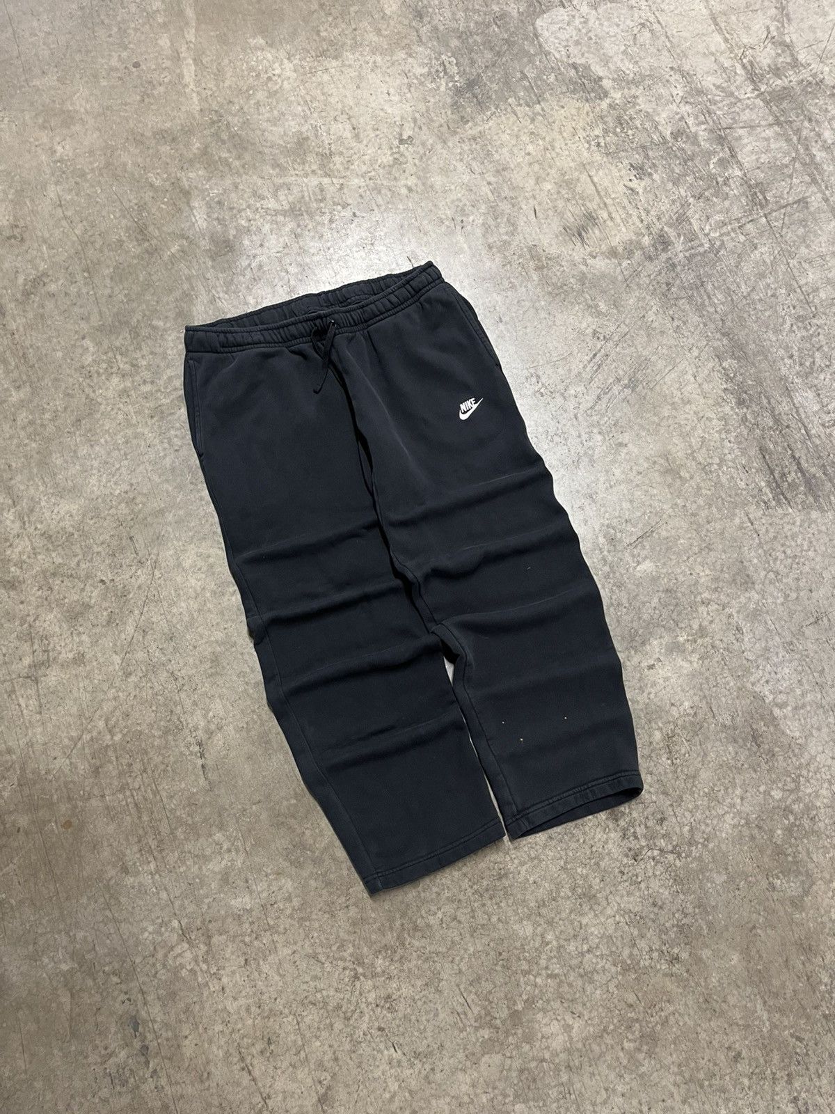 Nike × Vintage Nike baggy fit sweatpants streetwear hype wide leg skater Size US 34 / EU 50 - 4 Thumbnail