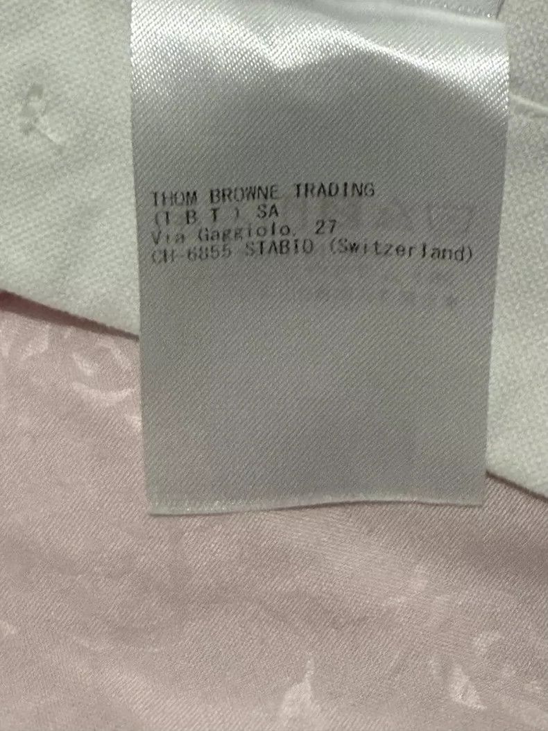Thom Browne Thom browne Armband striped long-sleeved Oxford shirt 2504- Size US S / EU 44-46 / 1 - 6 Thumbnail