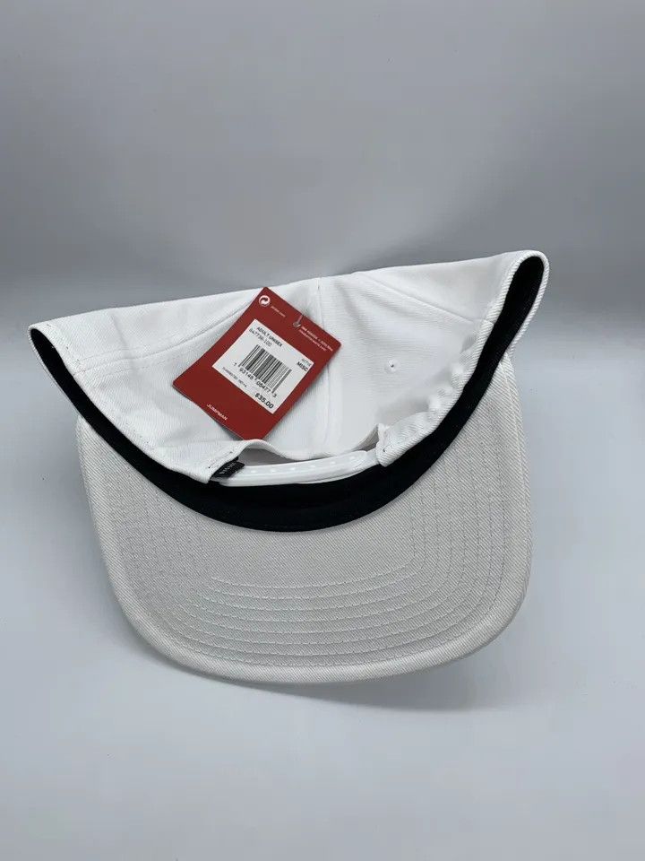 Jordan Trophy Room Logo White Gold Jumpman Hat Snapback Cap
