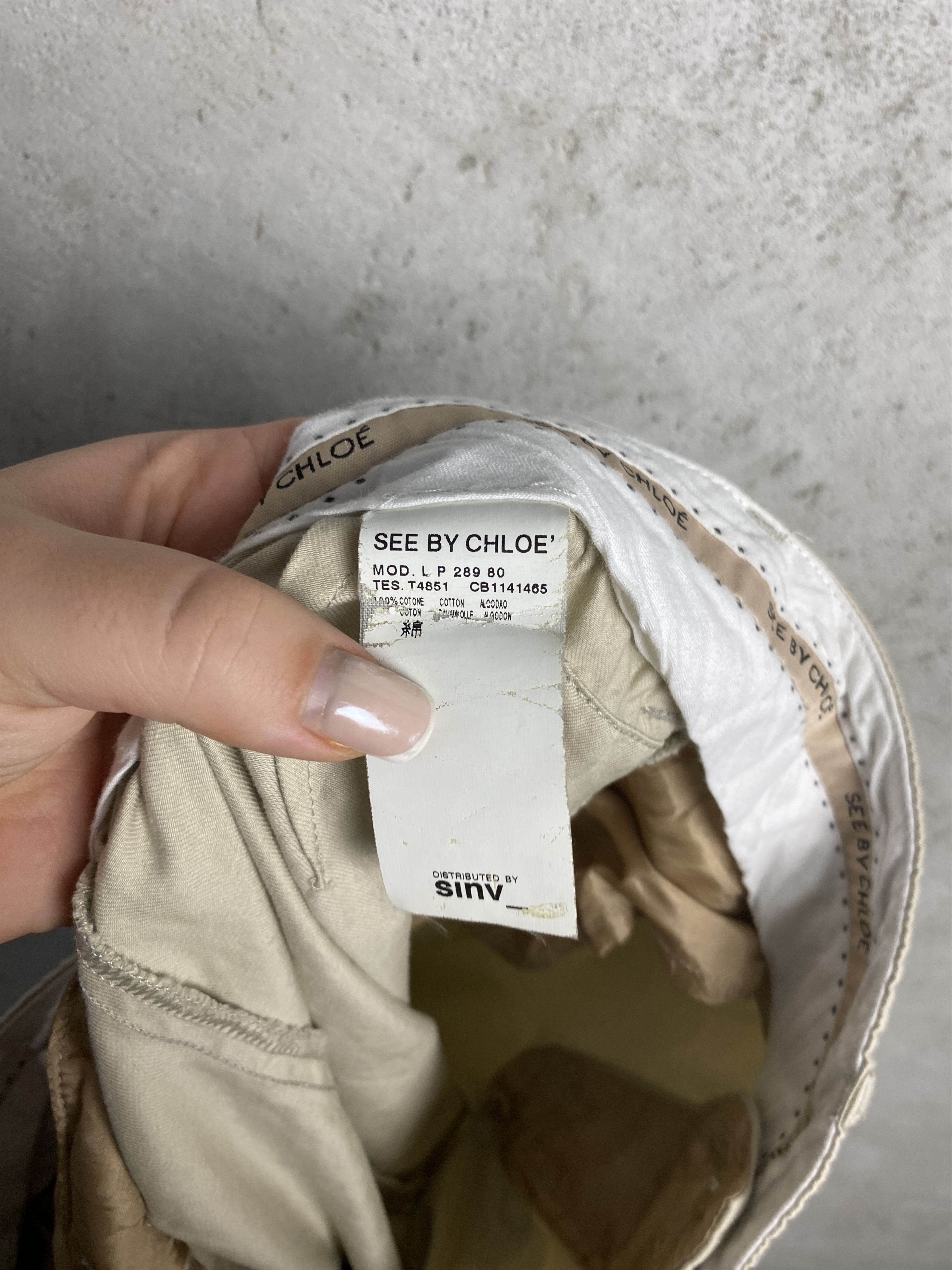 See by Chloe See by Chloe casual formal pants cotton elegant Size 28" / US 6 / IT 42 - 6 Thumbnail