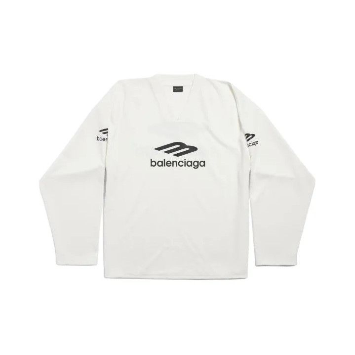 Balenciaga Balenciaga Skiwear V-Neck Long Sleeve T-Shirt Size US XS / EU 42 / 0 - 1 Thumbnail