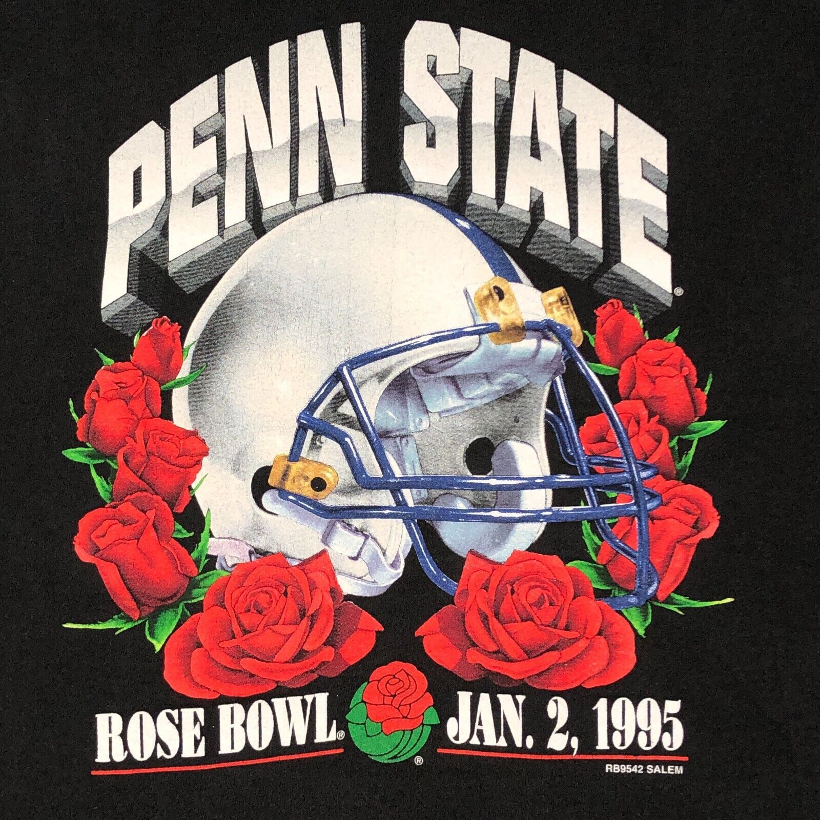 Vintage Vintage 1995 Penn State Rose Bowl Sweater Black Size XL Size US XL / EU 56 / 4 - 2 Thumbnail