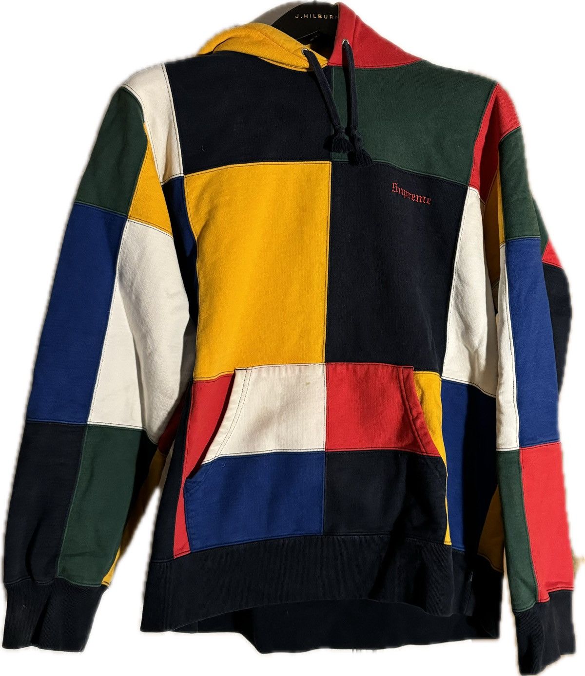 Supreme Patchwork Hoodie | Grailed