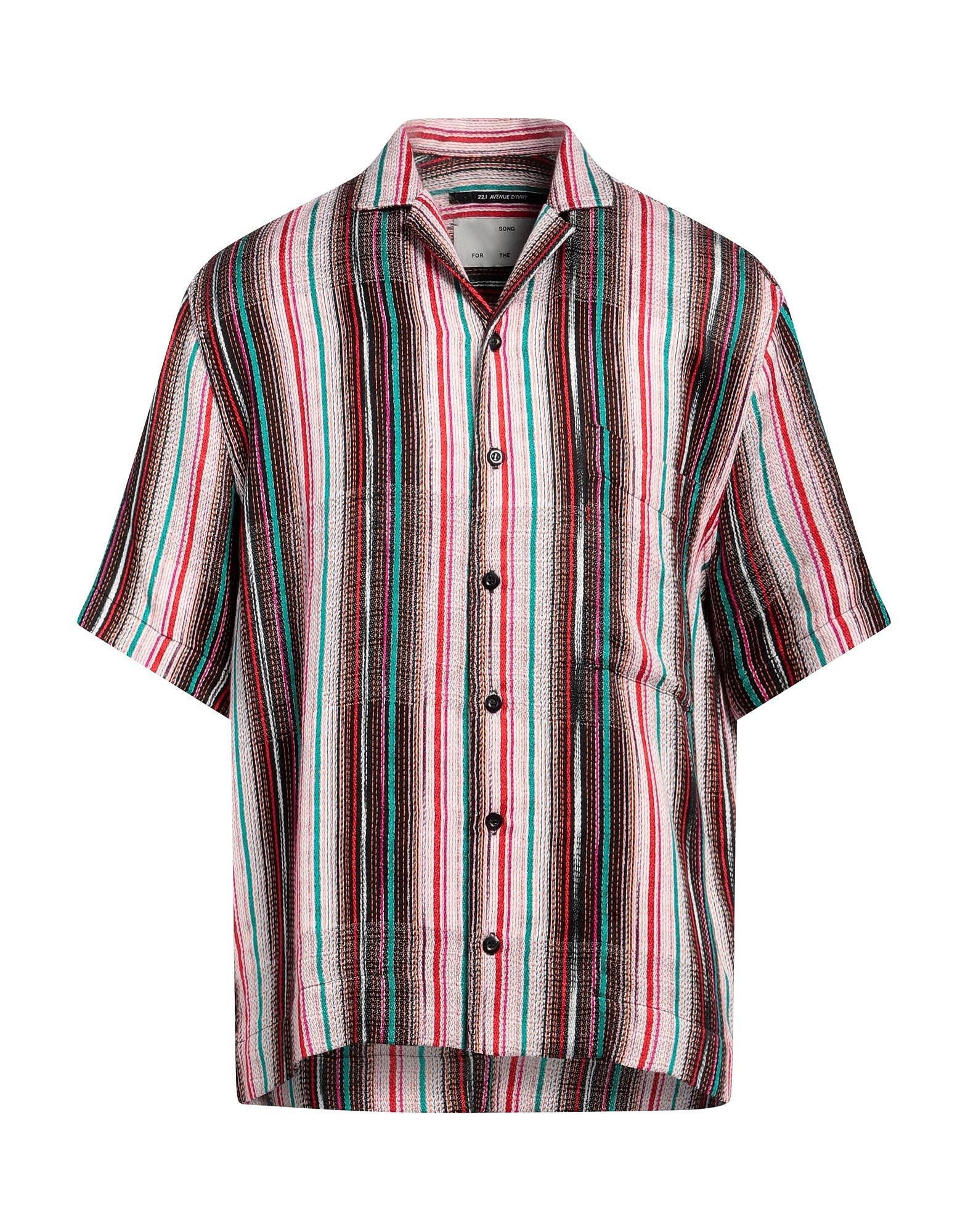 Song For The Mute o1mle1224 Box Button up Shirt in Multicolor Size US M / EU 48-50 / 2 - 1 Thumbnail
