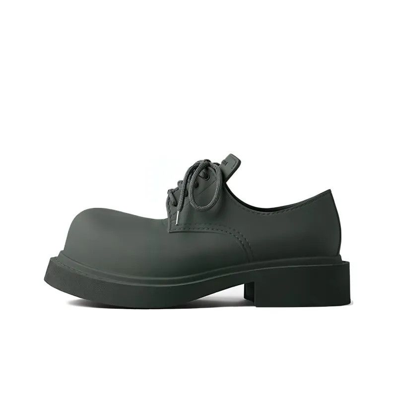 Balenciaga o1mt1gz1224 Steroid Derby Shoes in Dark Green Size US 10 / IT 40 - 2 Thumbnail
