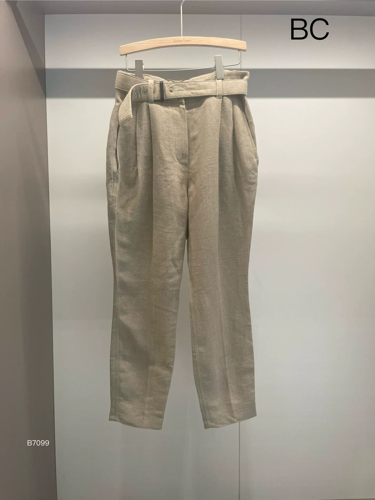 Brunello Cucinelli Brunello Cucinelli Khaki Casual Pants F38 Size US 38 / EU 54 - 1 Thumbnail