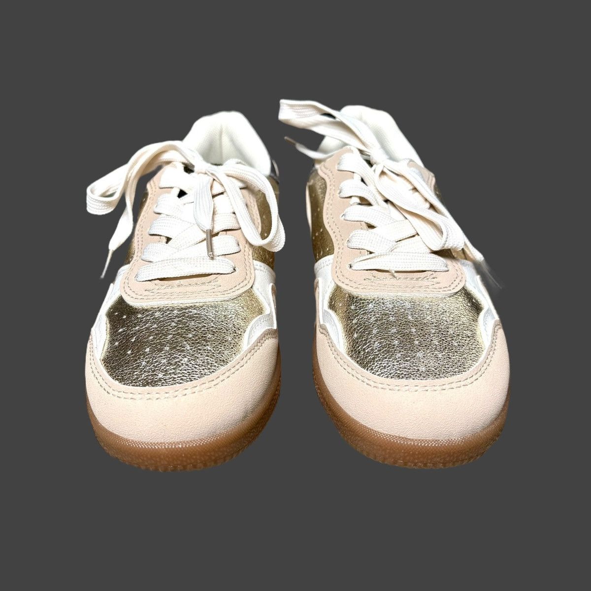 Other Rachel Roy Lacey Women’s Gold Beige White Sneakers Sz 7 Size US 7 / IT 37 - 5 Thumbnail