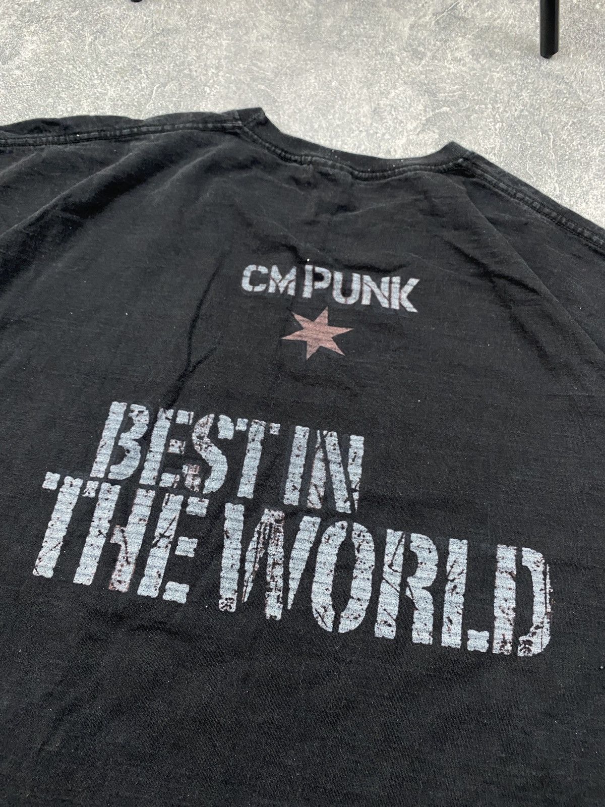 Vintage × WWE CM Punk Best In the world WWE Wrestling T-shirt Size US XXL / EU 58 / 5 - 5 Thumbnail