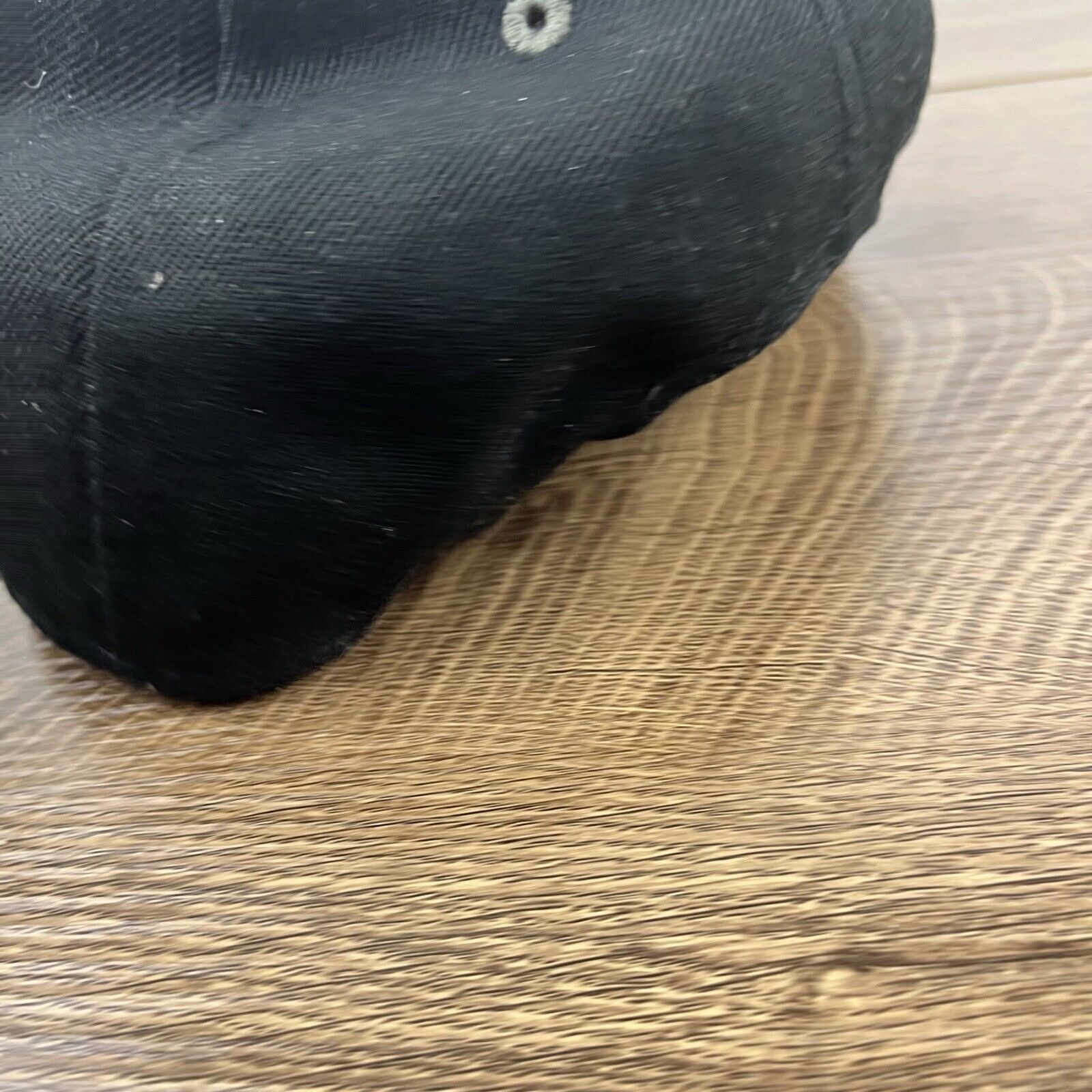 Other Plain Black Gray Snapback Hat Adjustable Hat Black Hat Adult Size ONE SIZE - 7 Thumbnail