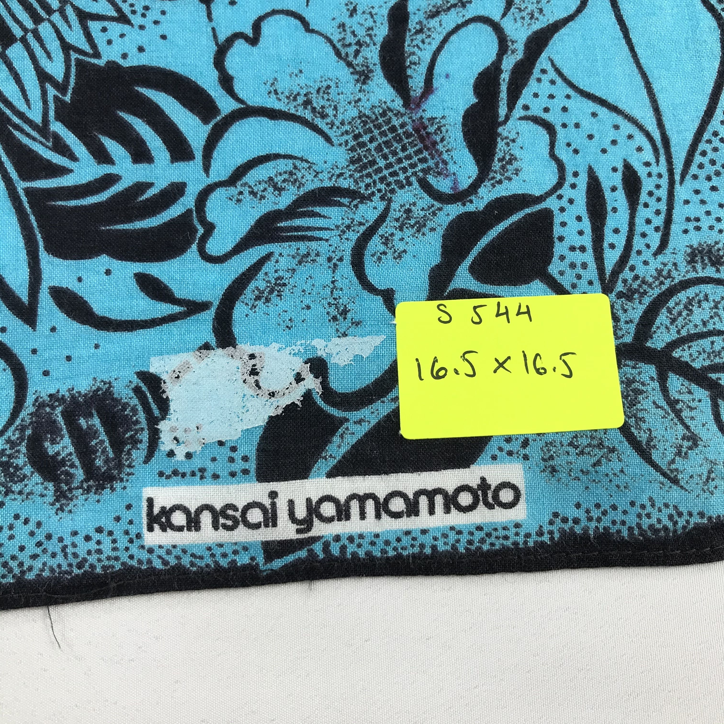 Kansai Yamamoto × Vintage Kansai Bandana / Handkerchief / Neckerchief - S544 Size ONE SIZE - 5 Thumbnail