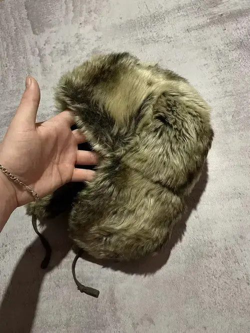 Hypebeast Y2K Fur Fuzzy Trapper Alt Mohair Cute Vintage Hat Ushanka Size ONE SIZE - 3 Thumbnail
