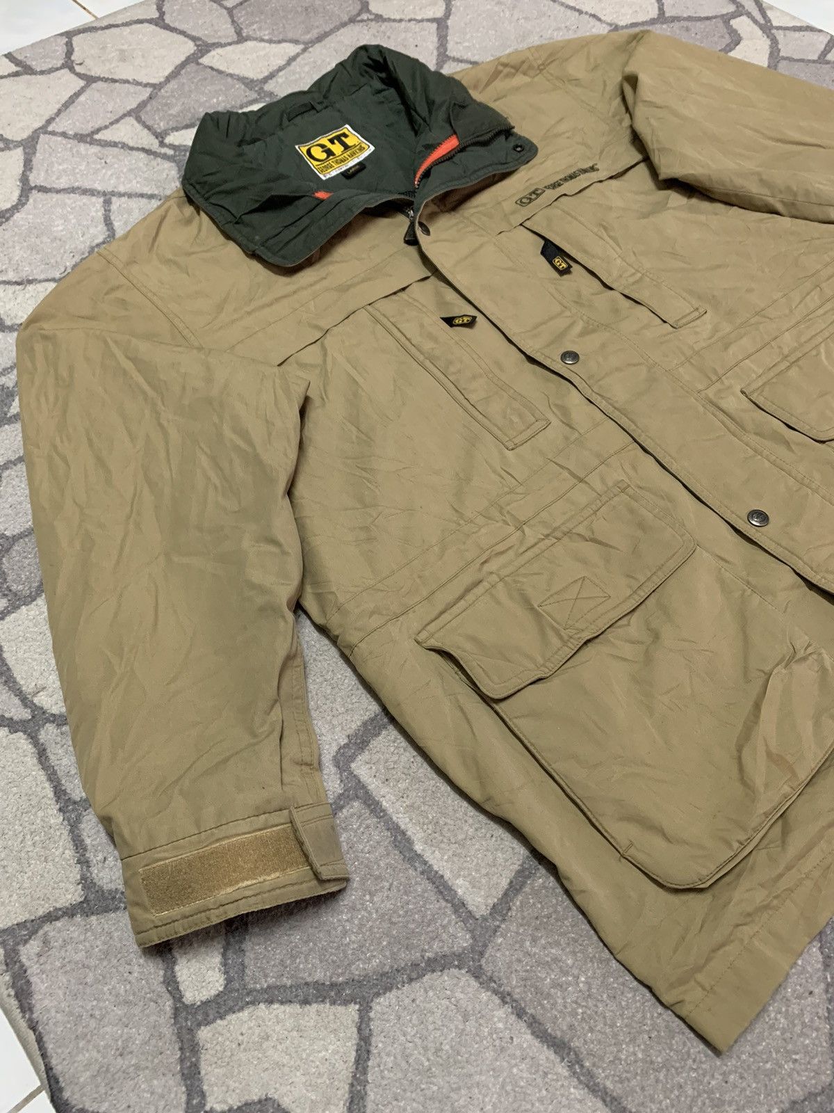Vintage GEORGE THOMAS G.T HAWKINS ENGLAND HIKING JACKET Size US L / EU 52-54 / 3 - 3 Thumbnail