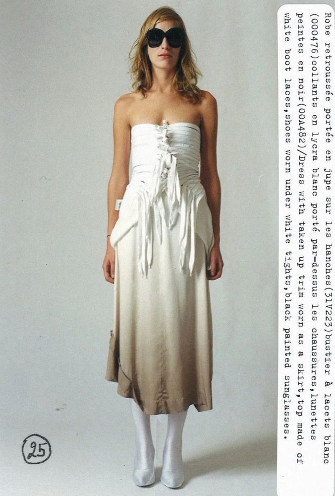 Maison Margiela Vintage ss2003 Margiela Hitched Skirt Size 27" / US 4 / IT 40 - 2 Thumbnail