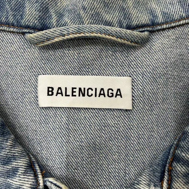 Balenciaga Balenciaga size 34 Embroidered BB flag jacket Size S / US 4 / IT 40 - 4 Thumbnail