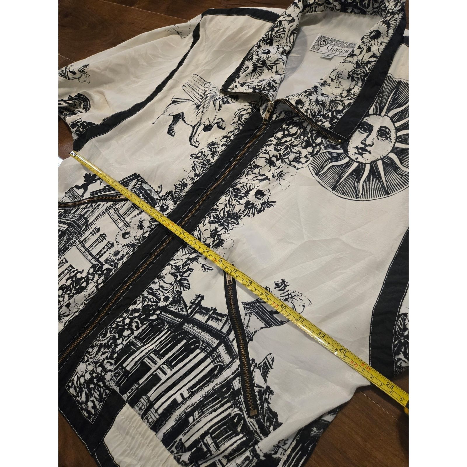 Vintage Vintage Rome Graphic Art Cityscape Windbreaker Jacket Size M Size M / US 6-8 / IT 42-44 - 6 Thumbnail