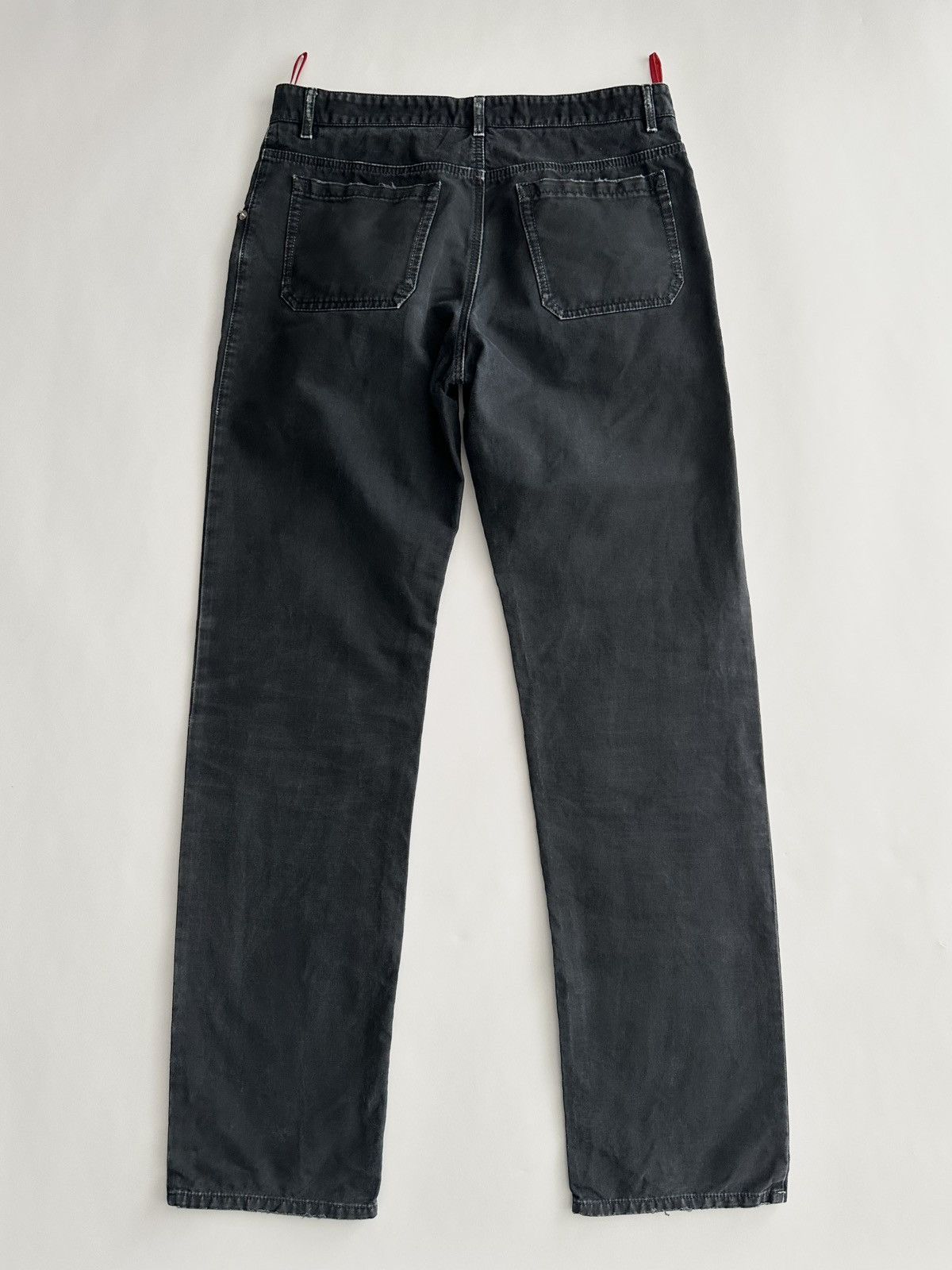 Prada Prada Early 2000’s Washed Heavy Cotton Pants Size US 30 / EU 46 - 4 Thumbnail