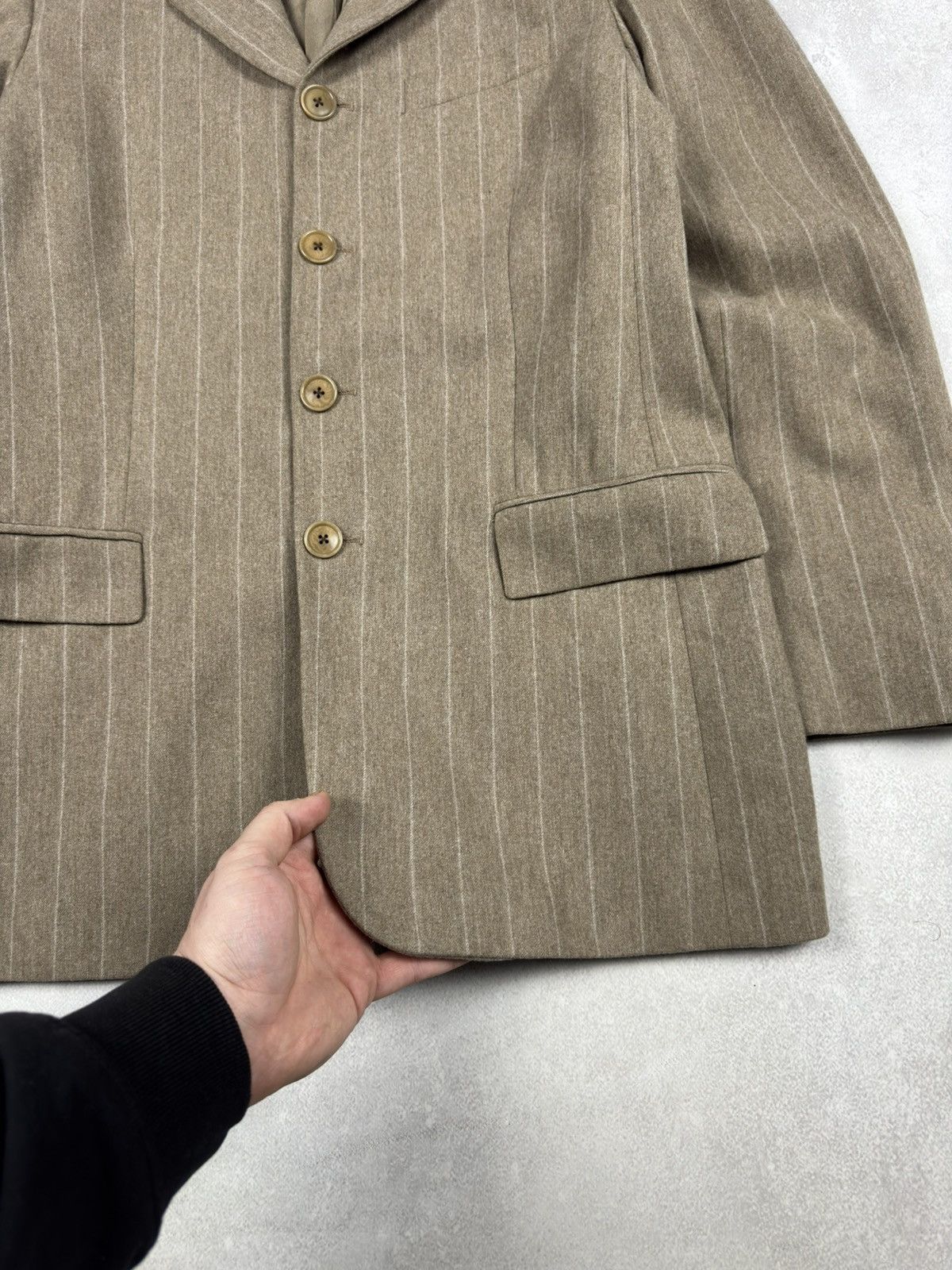 Ralph Lauren Purple Label Polo Ralph Lauren Purple Label Collection Wool Blazer USA Size L / US 10 / IT 46 - 6 Thumbnail