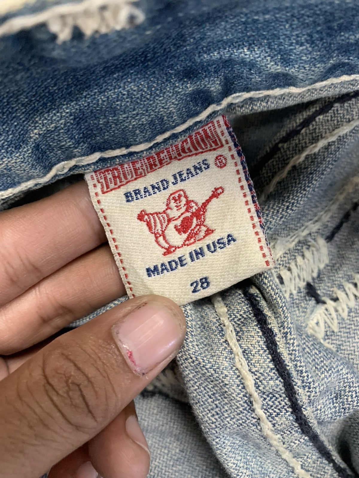 True Religion True Religion Y2k Flared Jeans Size US 30 / EU 46 - 11 Thumbnail
