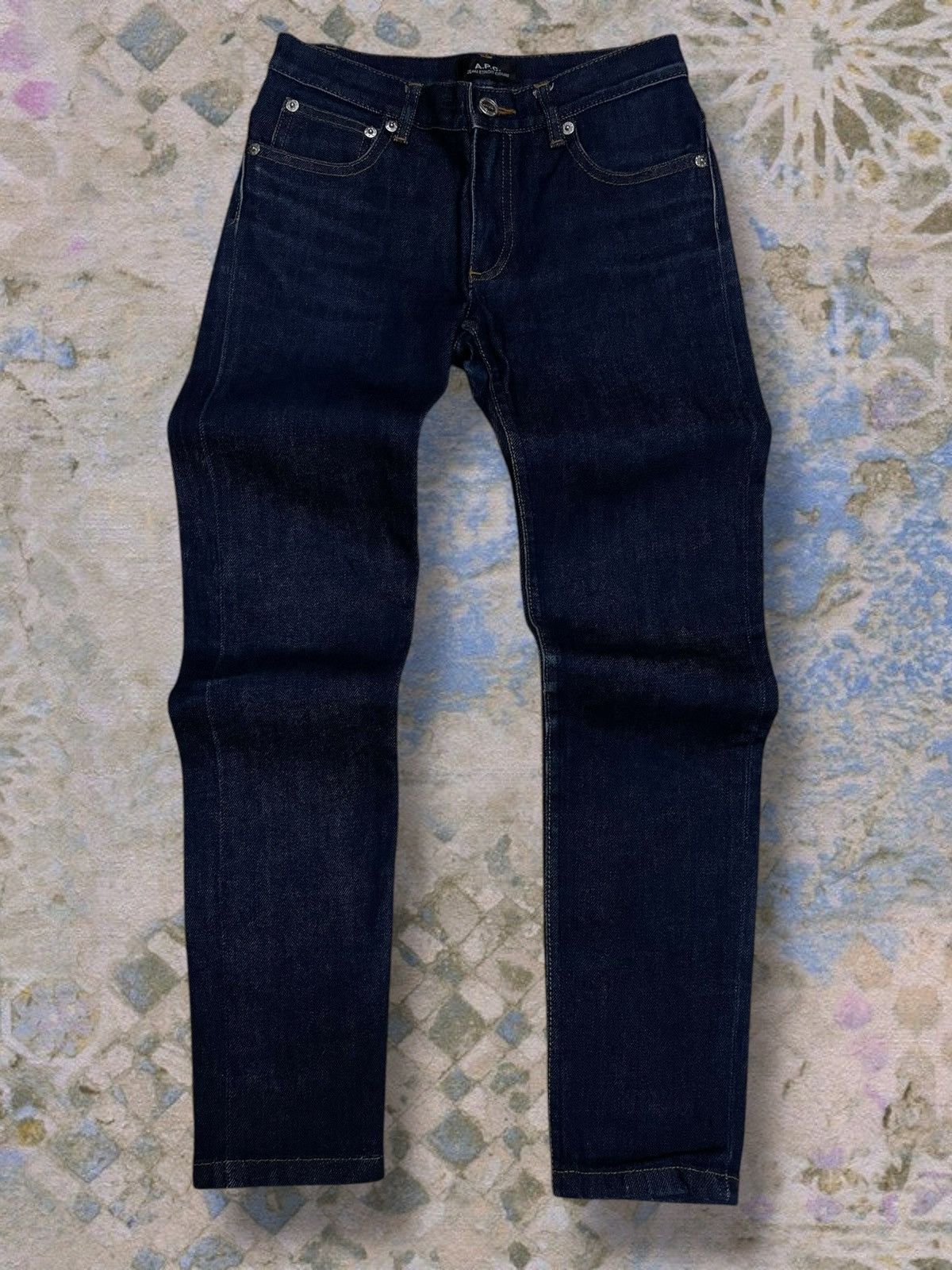 A.P.C. × Designer × Vintage Vintage Original Designer A.P.C Jean Etroit Court Skinny Size 25" / US 0 / IT 36 - 1 Thumbnail