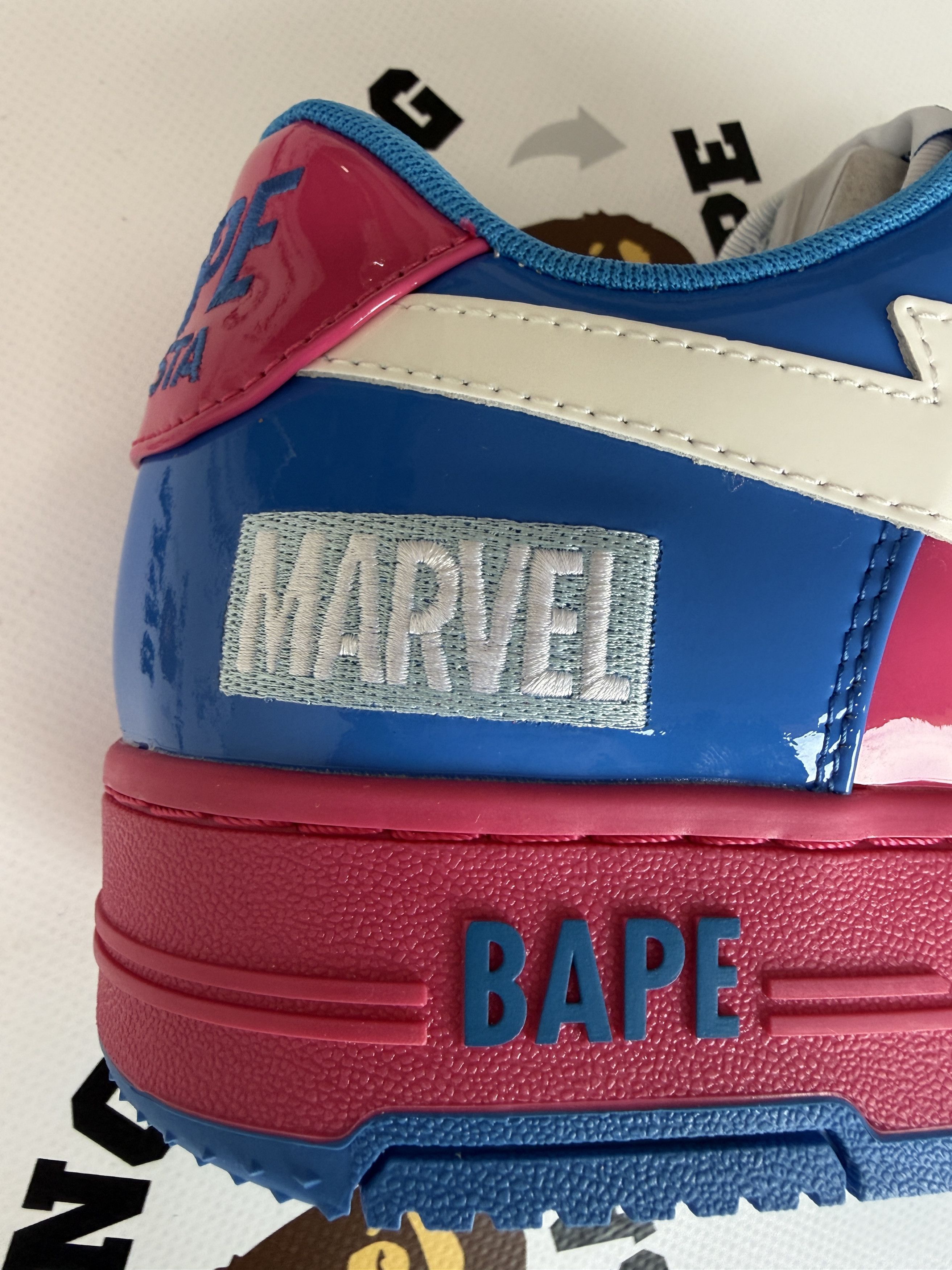 Bape BAPE X F4 BAPE STA GALACTUS & SILVER SURFER Size US 10 / EU 43 - 8 Thumbnail