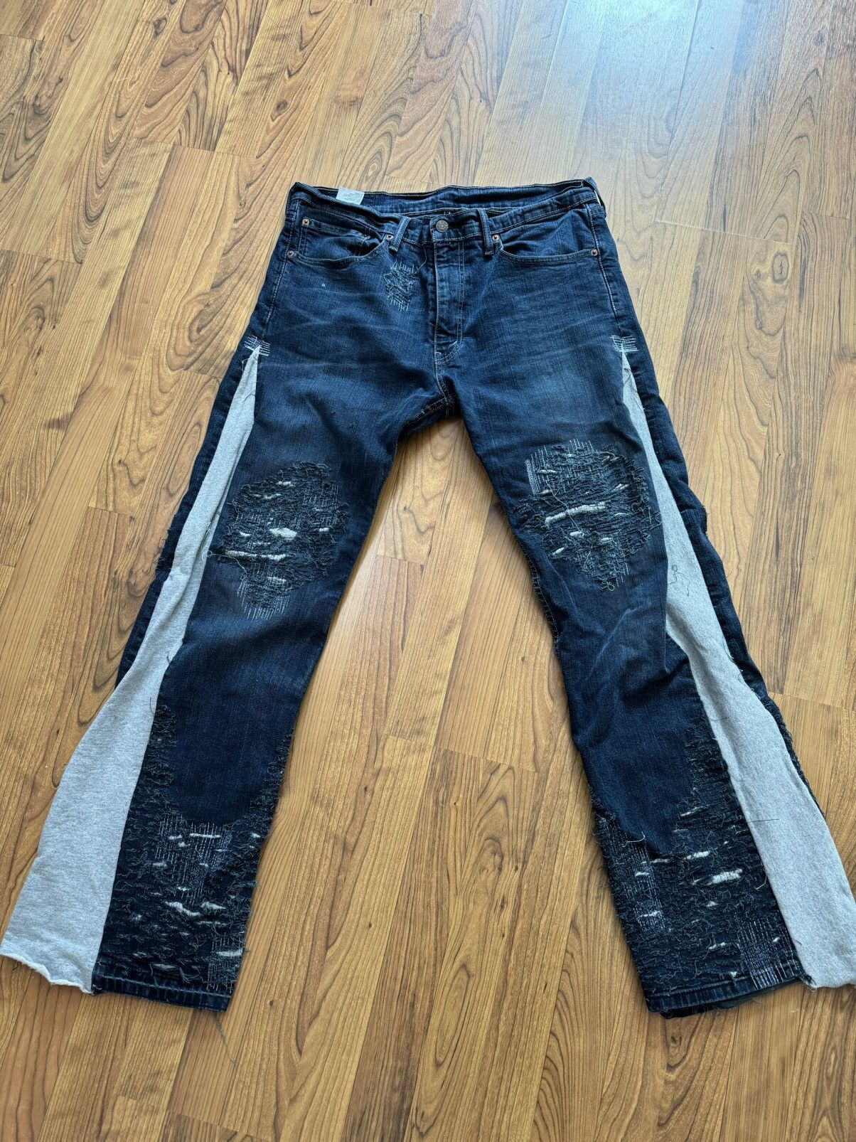 image of Ends Repair Sweatpant Boro Denim, Men's (Size 34)