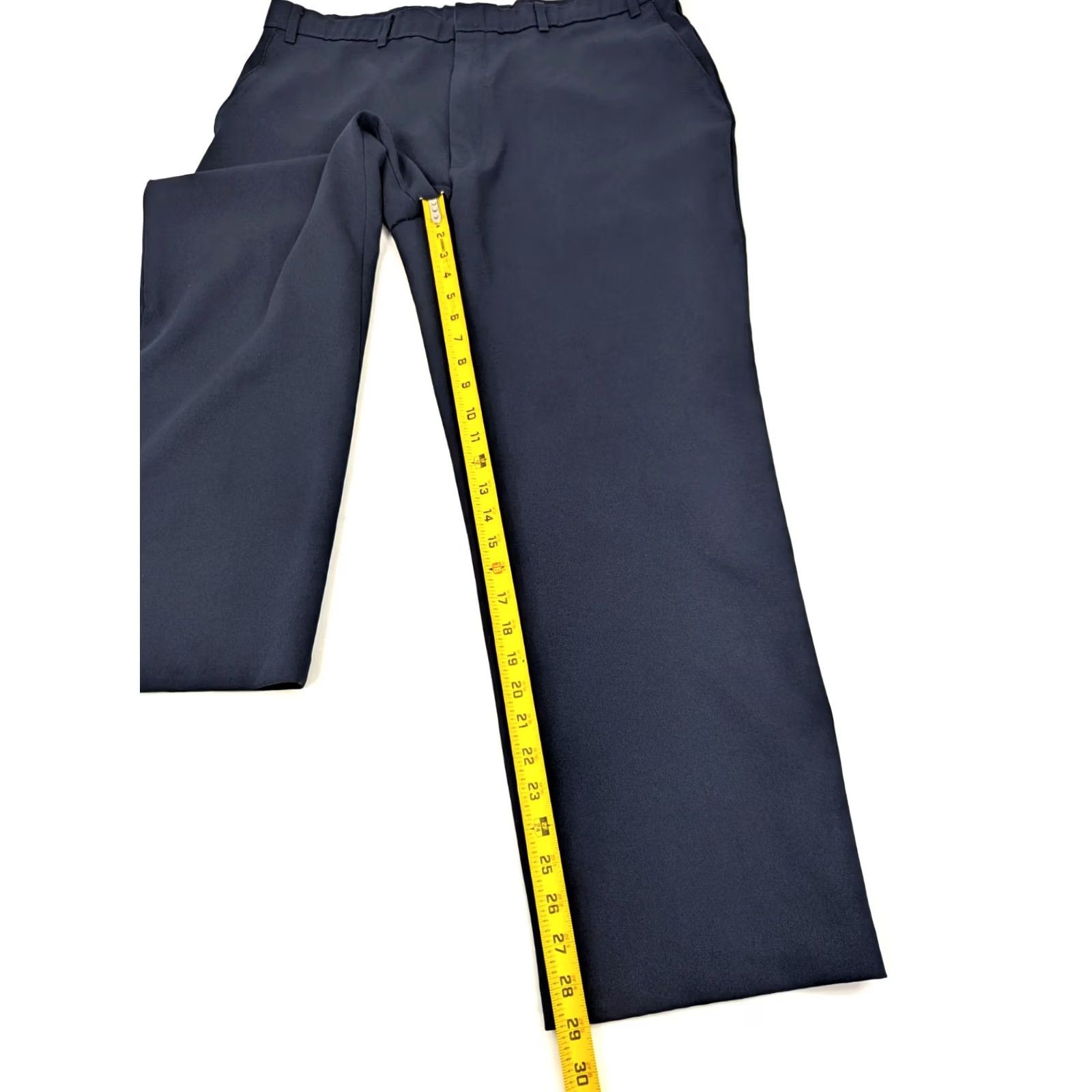 Levi's VINTAGE Levi's Action Slacks Pants Men 40x30 Navy Blue EUC Size US 40 / EU 56 - 3 Thumbnail